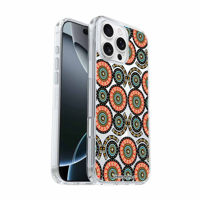 Ancestral Nexus Canvas Crystal Clear Aboriginal Case
