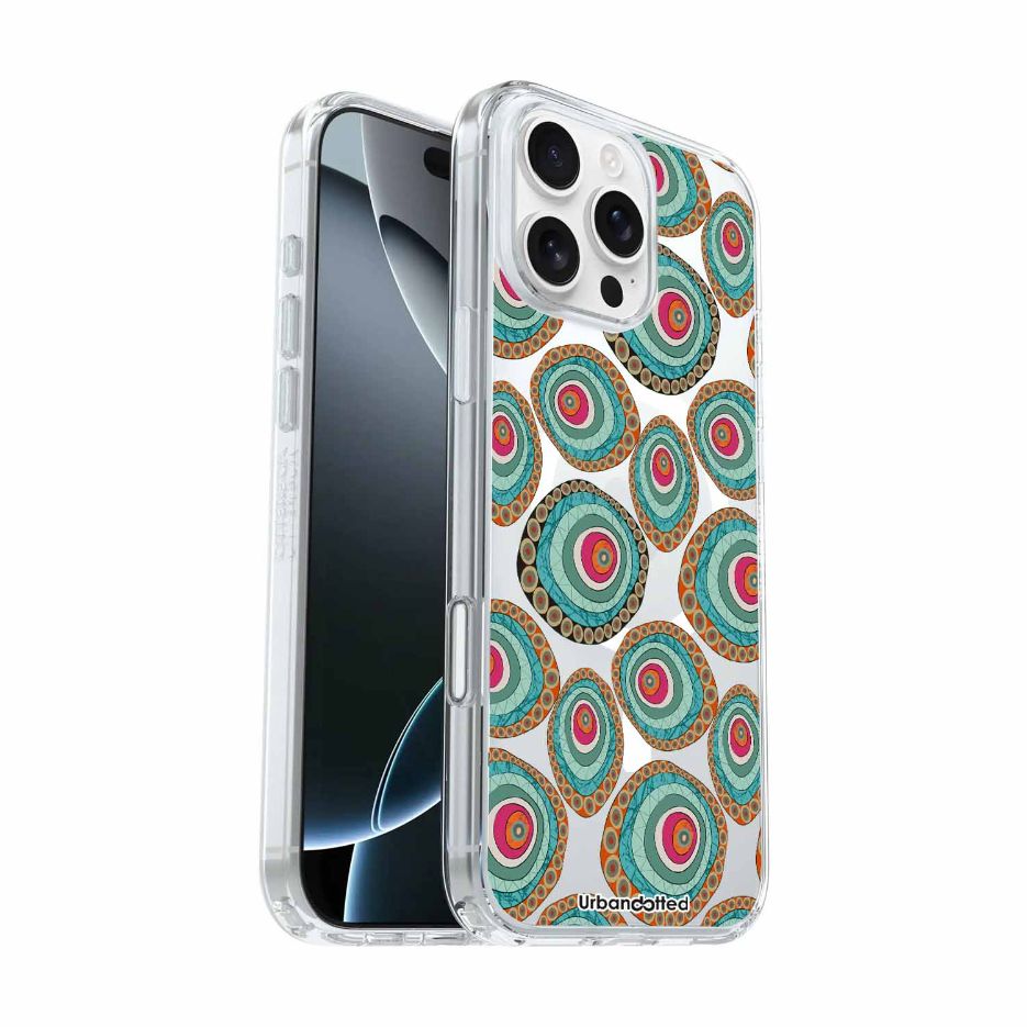 Vibrant Terra Core Crystal Clear Aboriginal Case