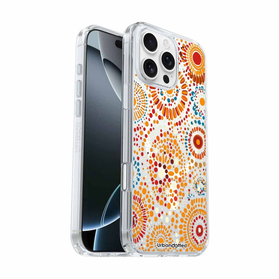 Desert Wind Spirit Crystal Clear Aboriginal Case