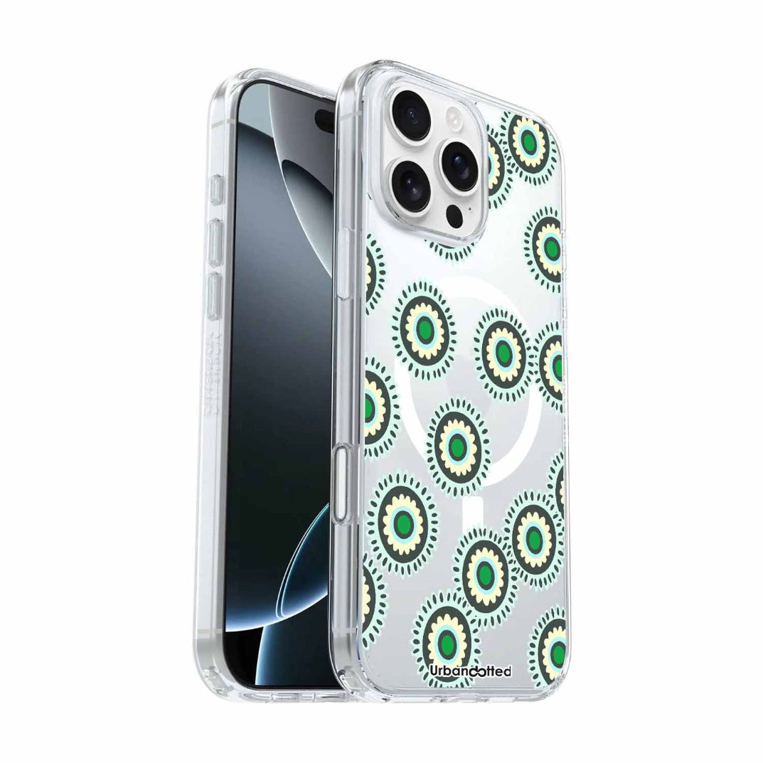 Emu Plum Bloom Crystal Clear Aboriginal Case