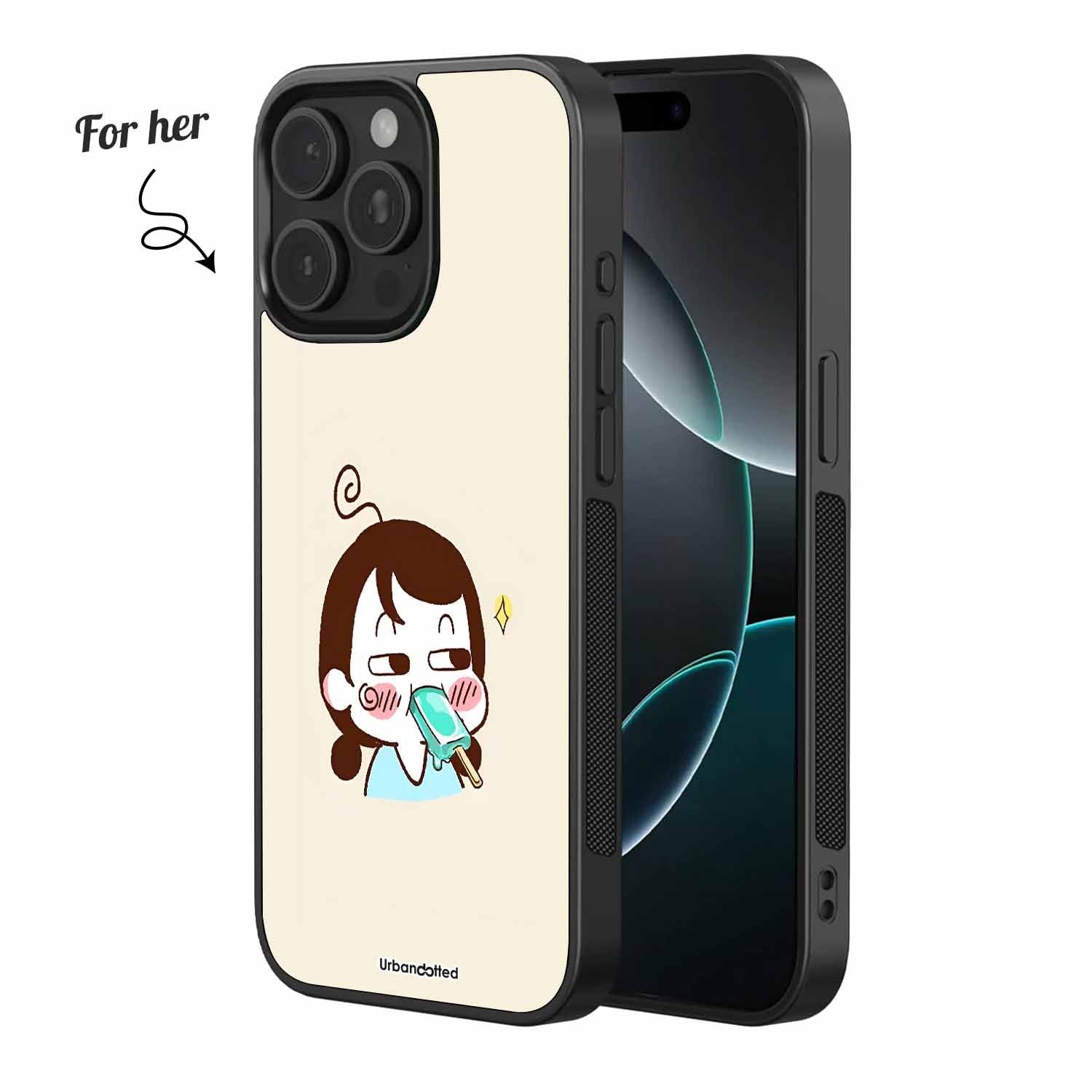 Melty Moments Couple Glass Case