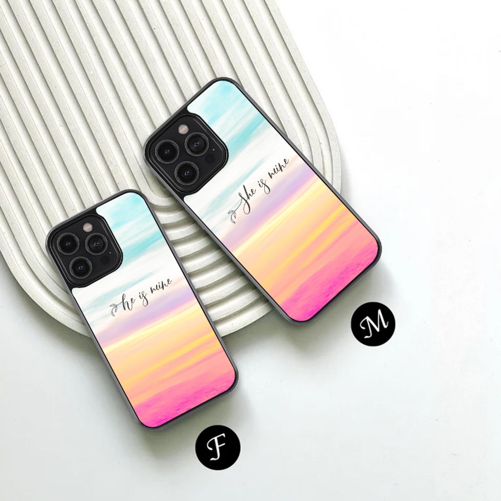 Coastal Connection Couple Glass Case
