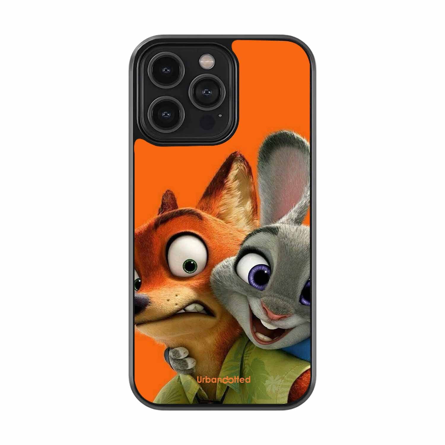 Zootopia Friends Glass Case For iPhone 16 Pro