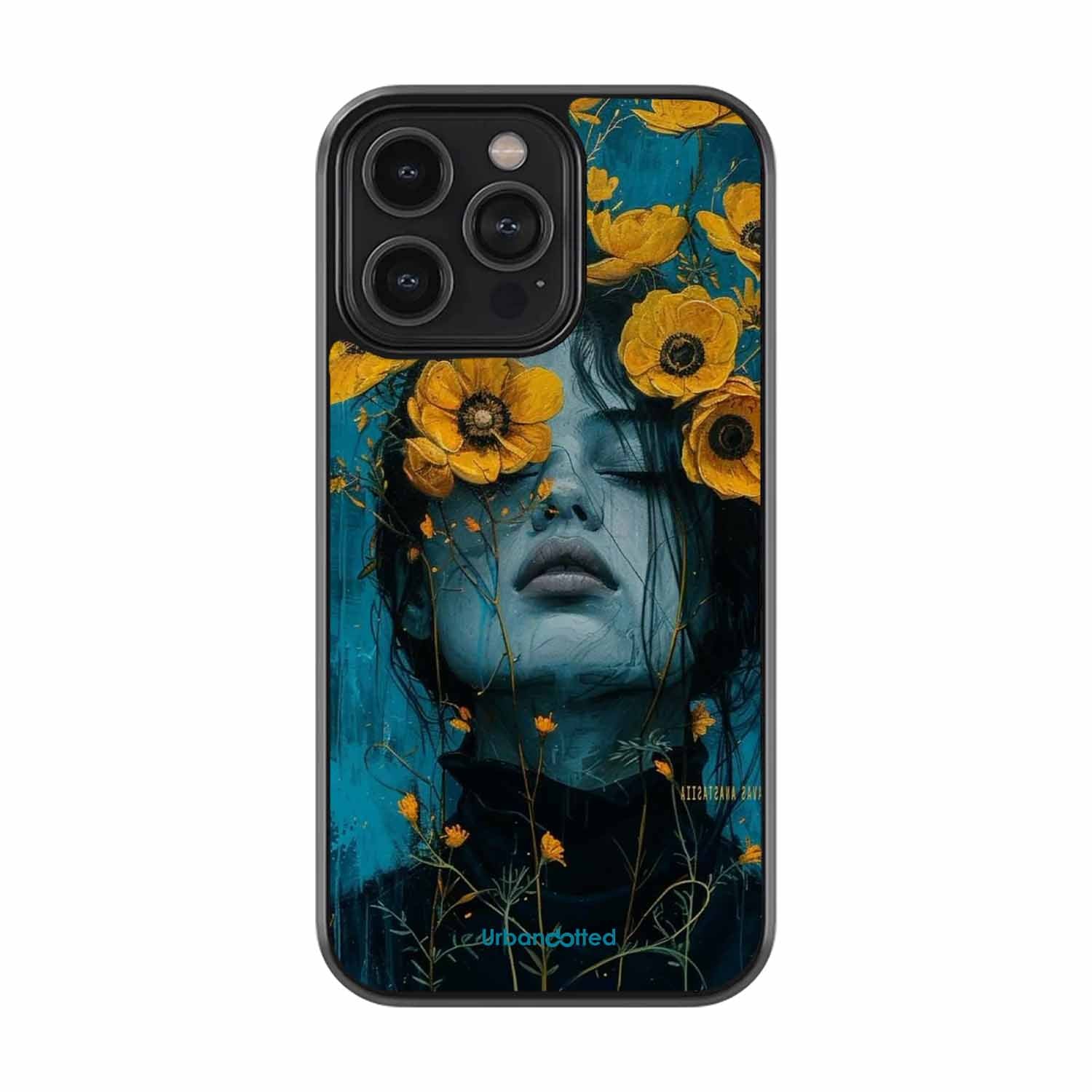 Wildflower Spirit Glass Case For iPhone 13 Pro
