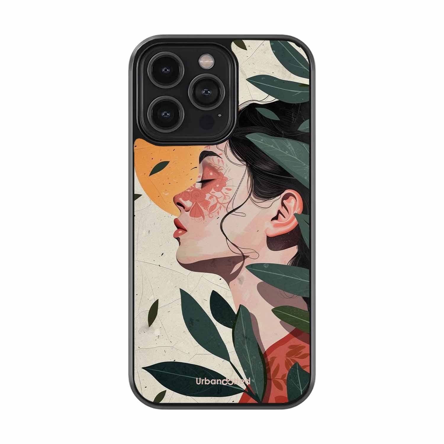 Nature's Embrace Glass Case For iPhone 13 Pro