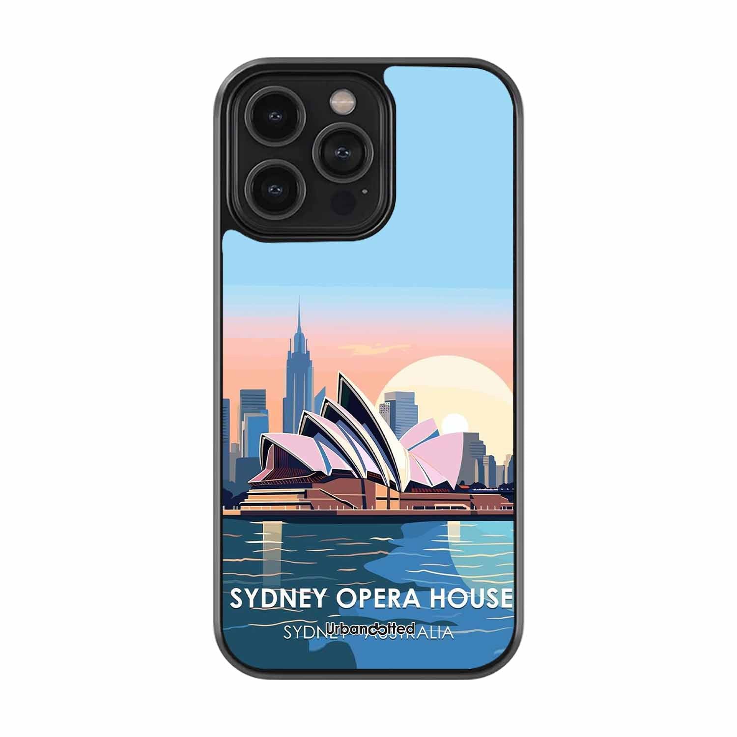 Sydney Opera House Sunrise Glass Case For iPhone 16 Pro