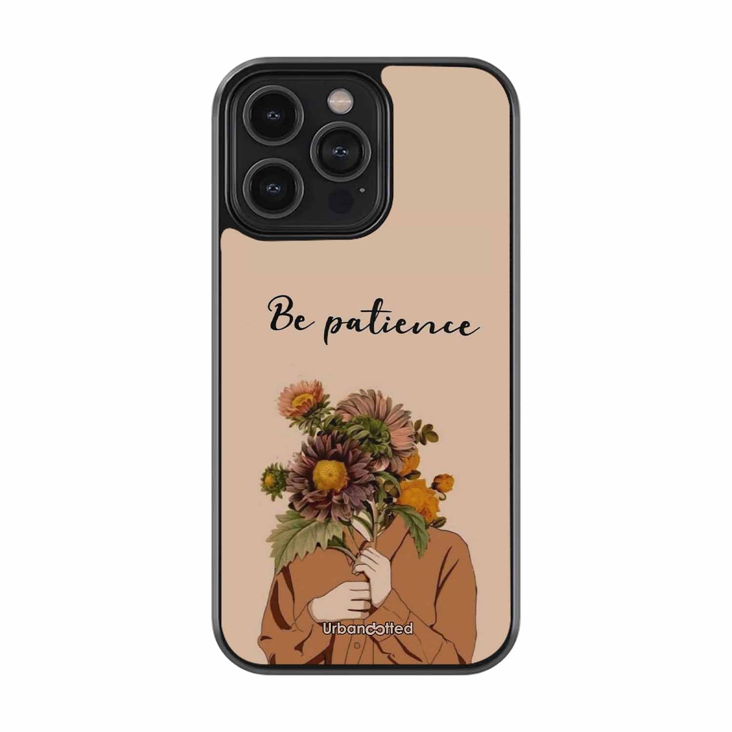 Gentle Bloom Patience Glass Case For iPhone 12 Pro Max