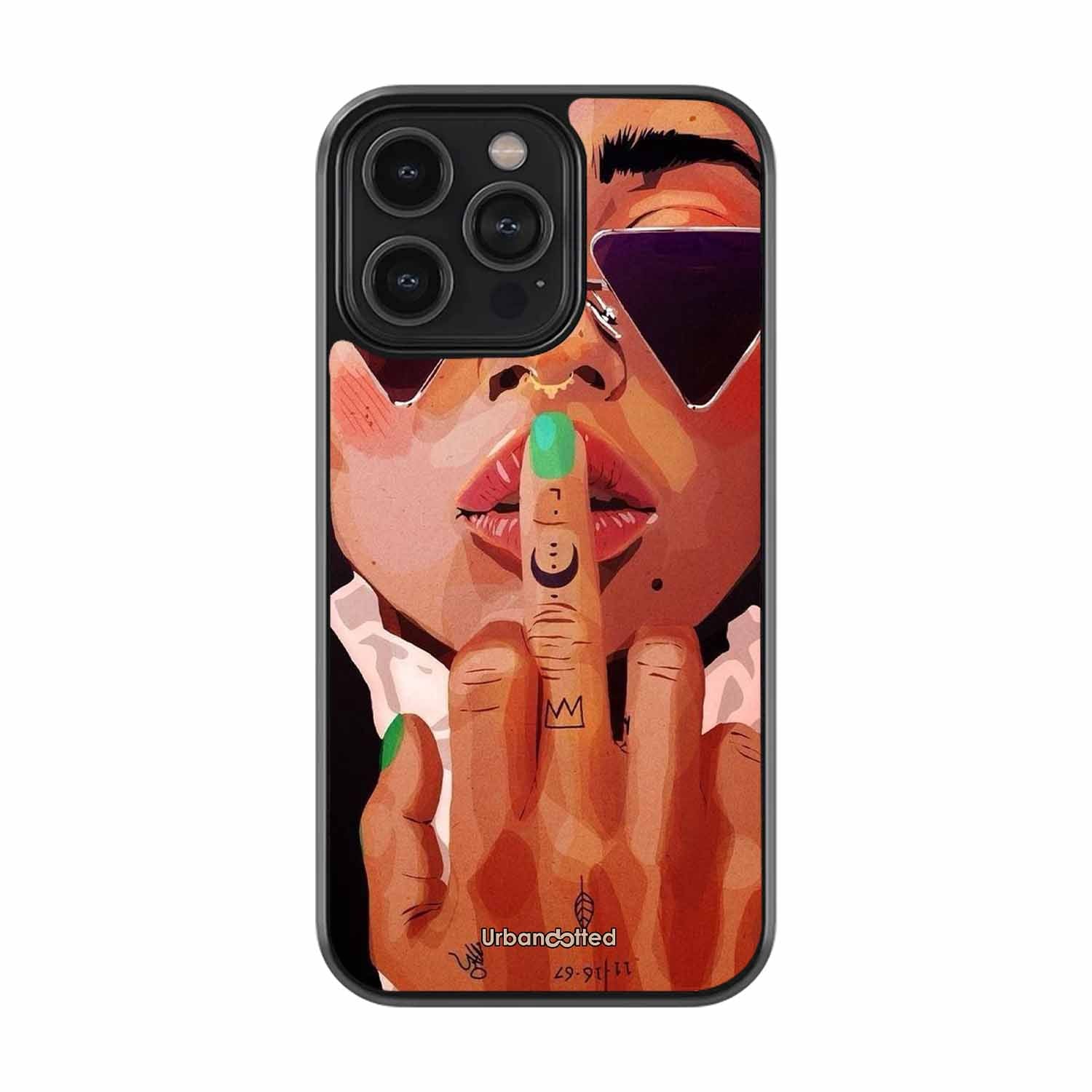 Unfiltered Attitude Glass Case For iPhone 15 Pro Max