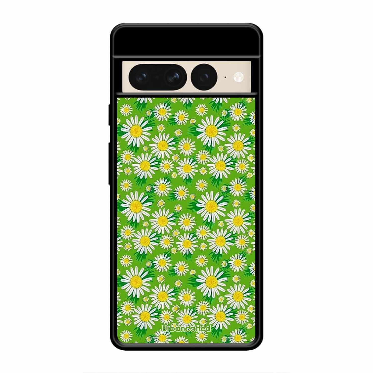 Cheerful Daisy Glass Case For Google Pixel 7 Pro