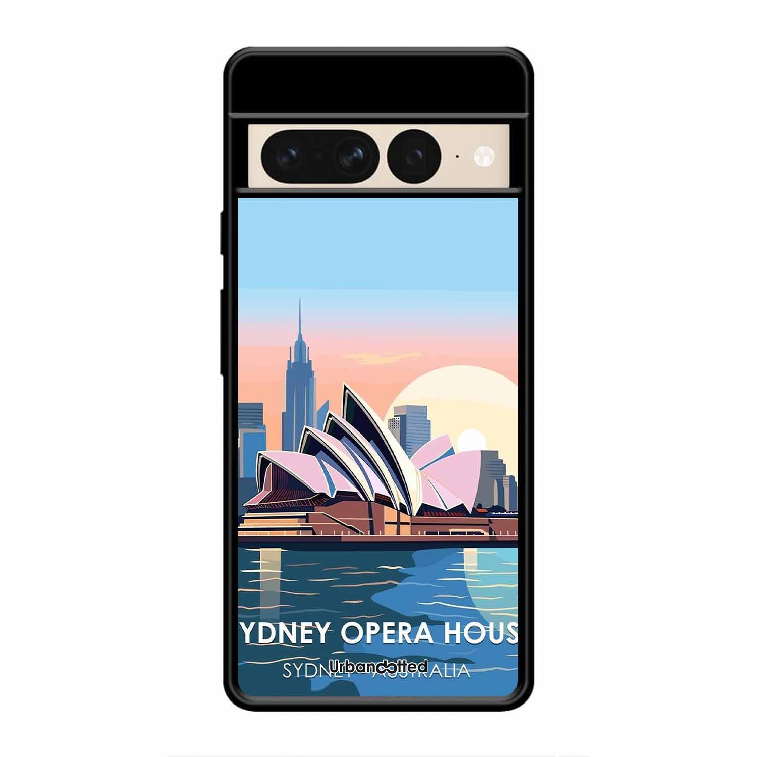 Sydney Opera House Sunrise Glass Case For Google Pixel 7 Pro