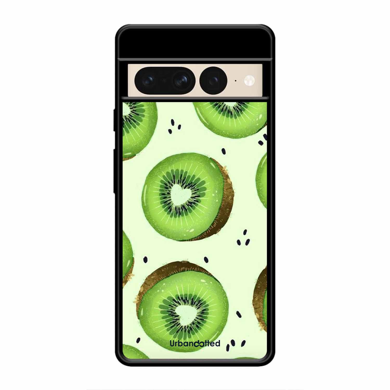 Tropical Kiwi Fruit Glass Case For Google Pixel 7 Pro