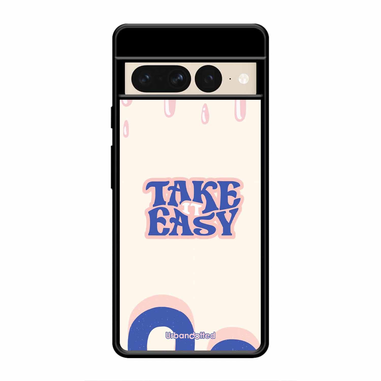 Take It Easy Drip Glass Case For Google Pixel 7 Pro