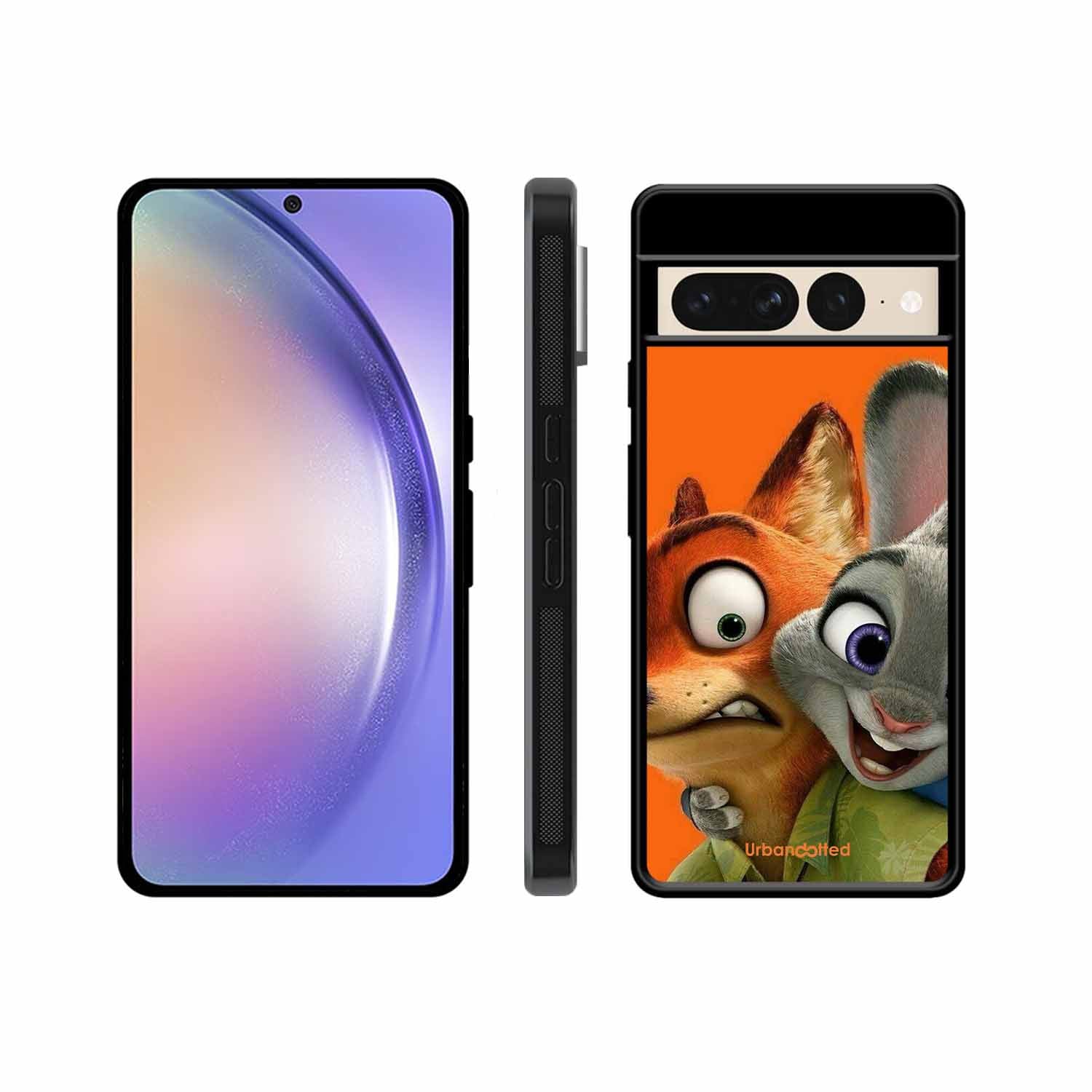 Zootopia Friends Glass Case For Google Pixel 7 Pro