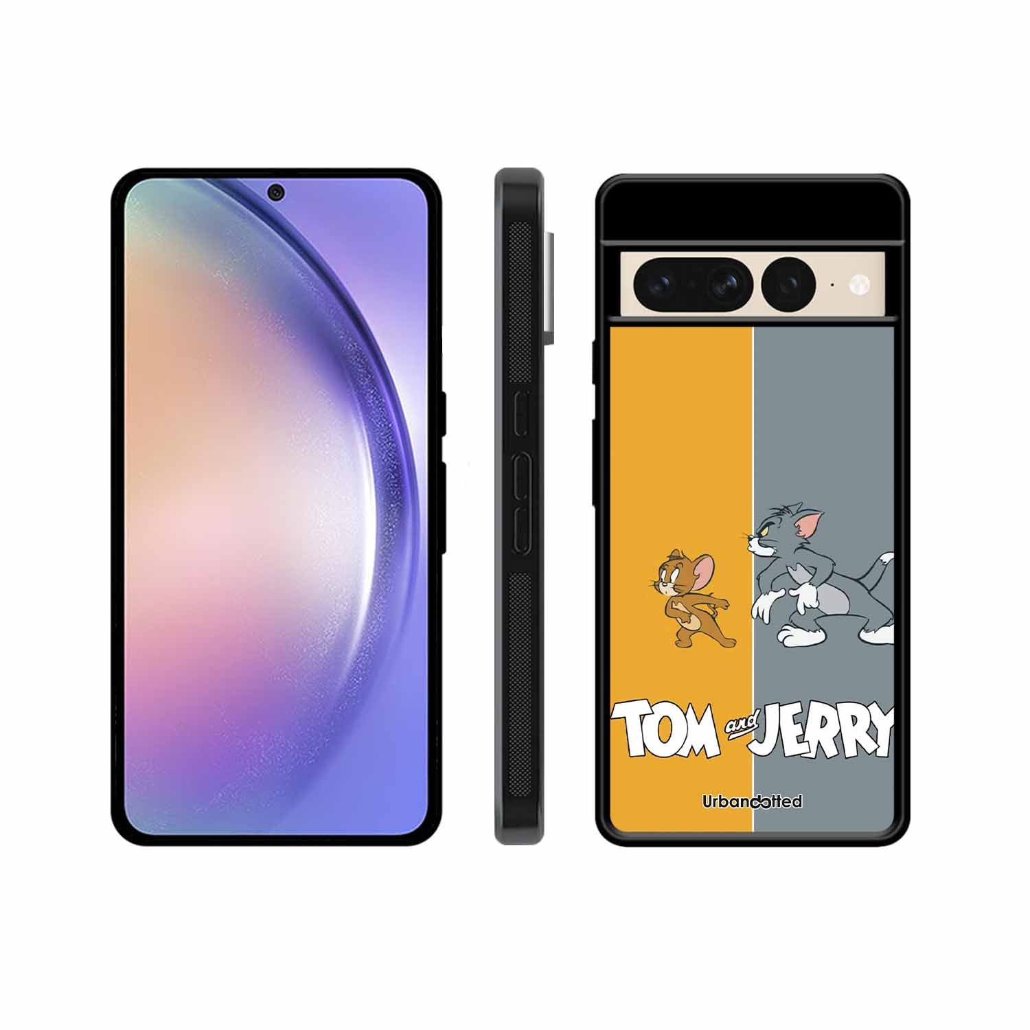 Tom and Jerry Chase Glass Case For Google Pixel 7 Pro