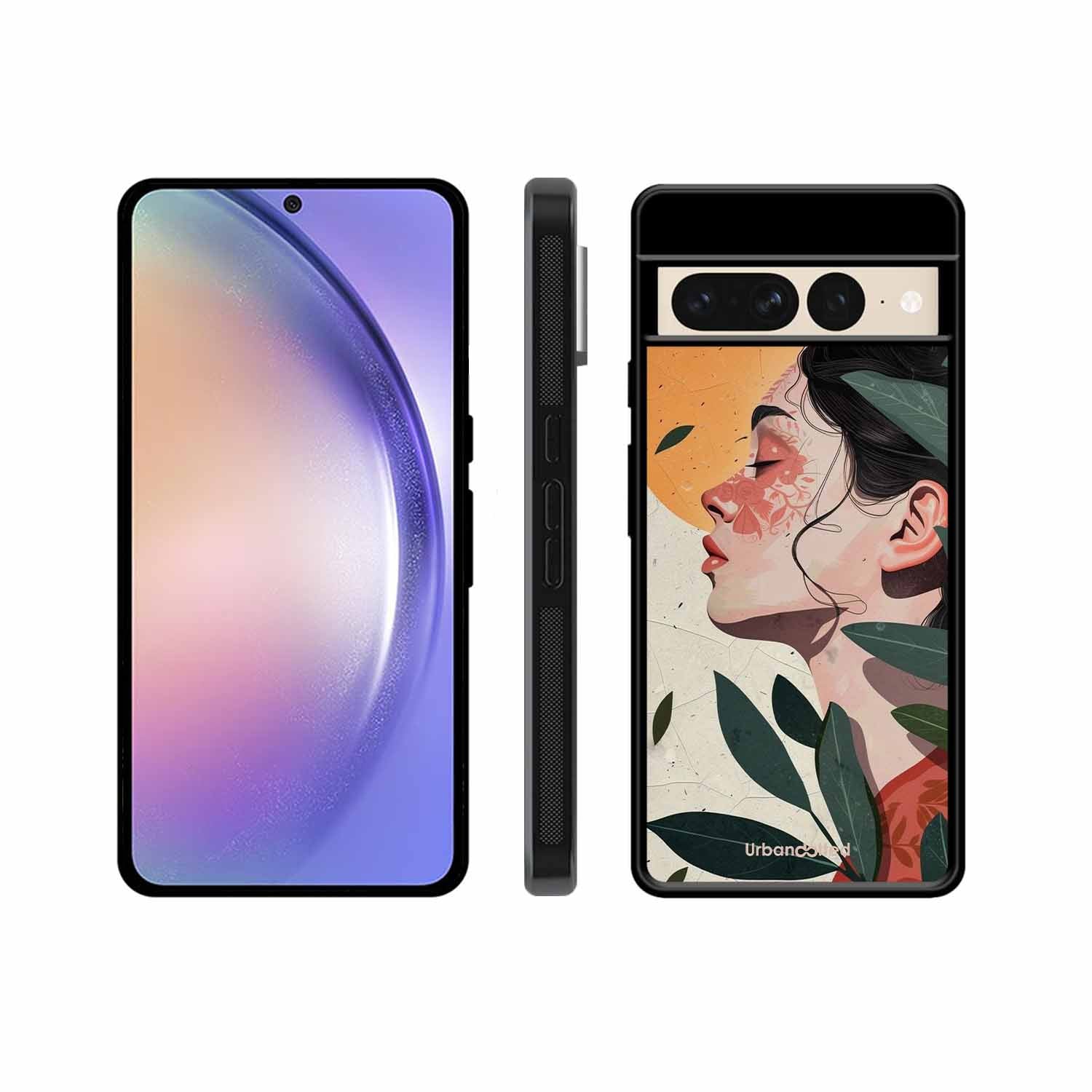 Nature's Embrace Glass Case For Google Pixel 7 Pro