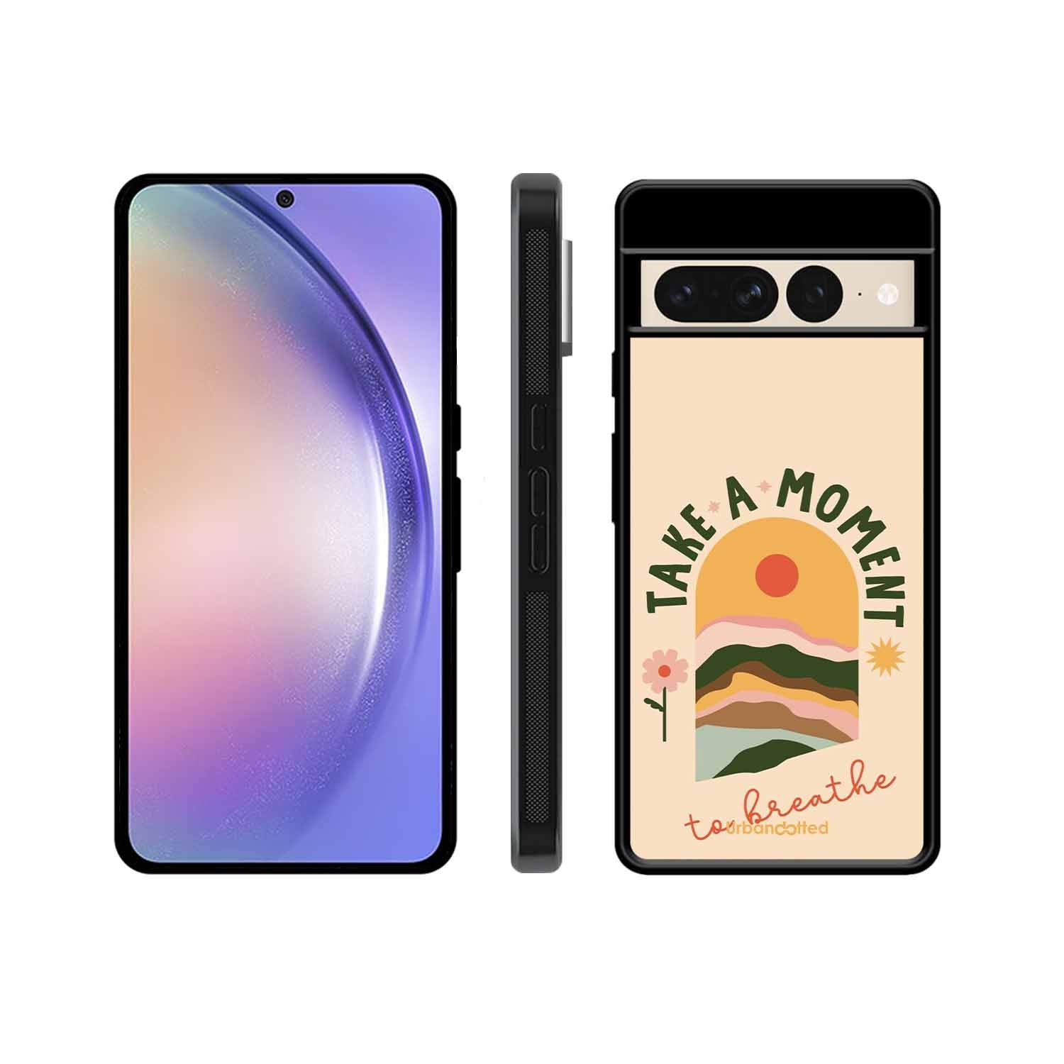 Take A Moment Breathe Glass Case For Google Pixel 7 Pro
