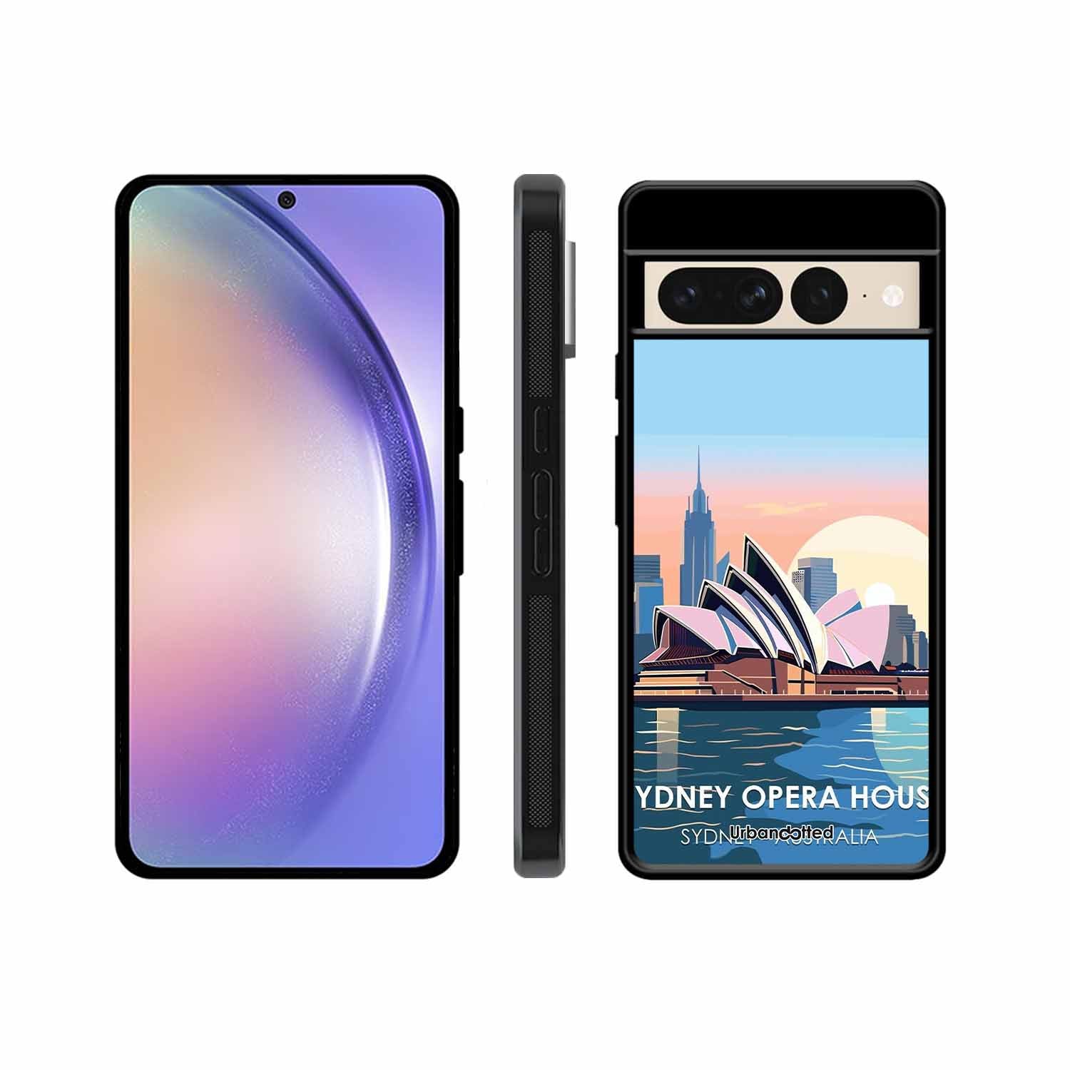 Sydney Opera House Sunrise Glass Case For Google Pixel 7 Pro