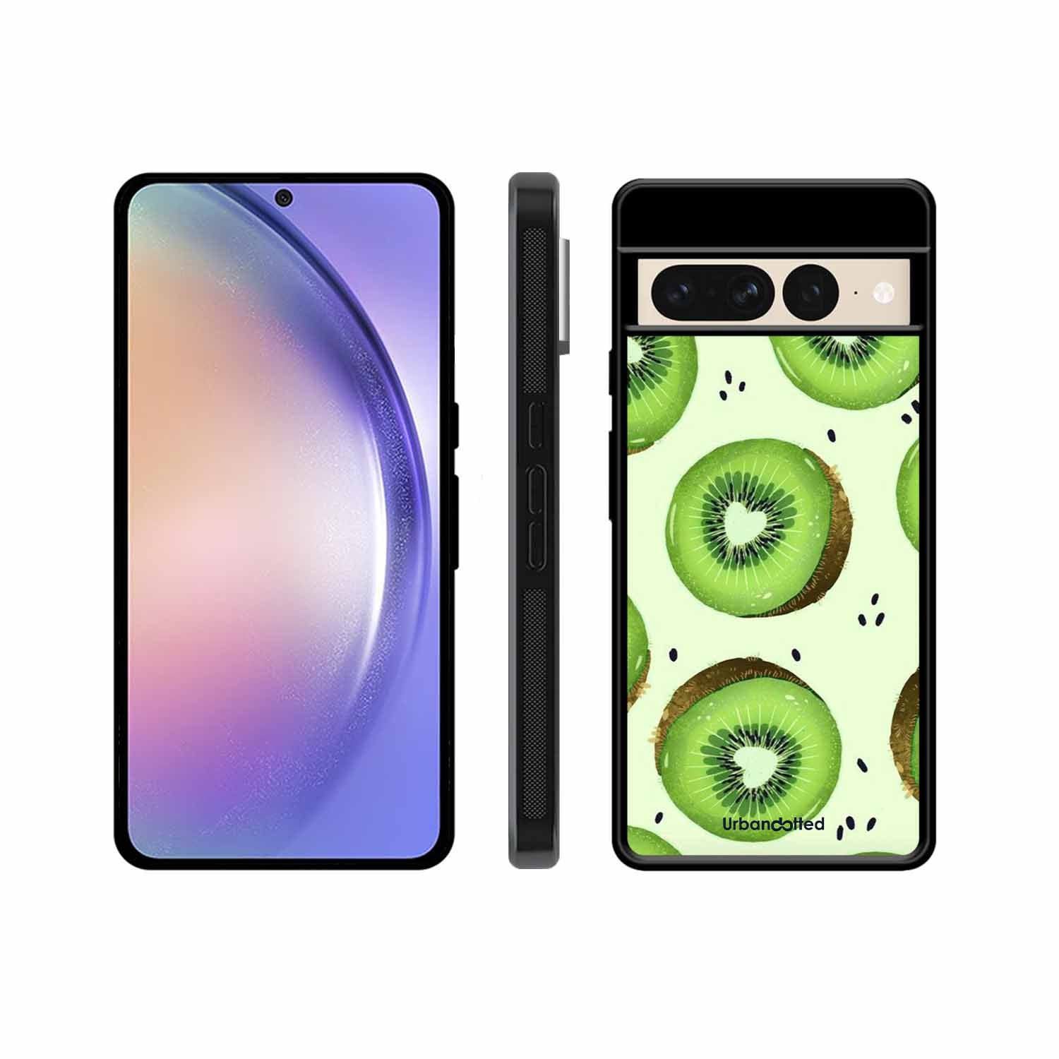 Tropical Kiwi Fruit Glass Case For Google Pixel 7 Pro
