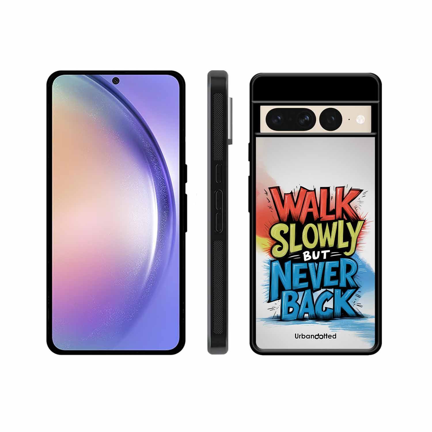 Walk Slowly But Never Back Glass Case For Google Pixel 7 Pro