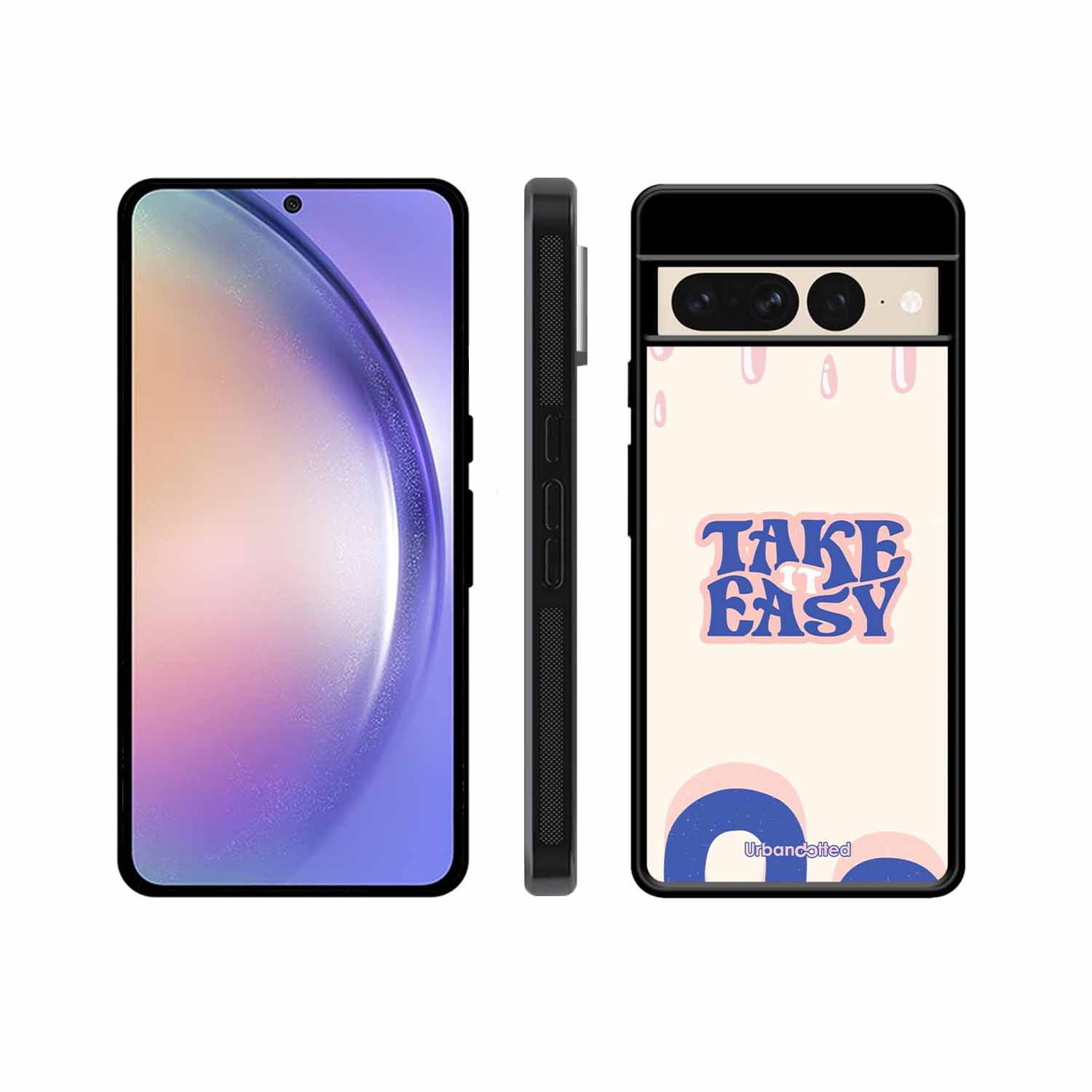 Take It Easy Drip Glass Case For Google Pixel 7 Pro
