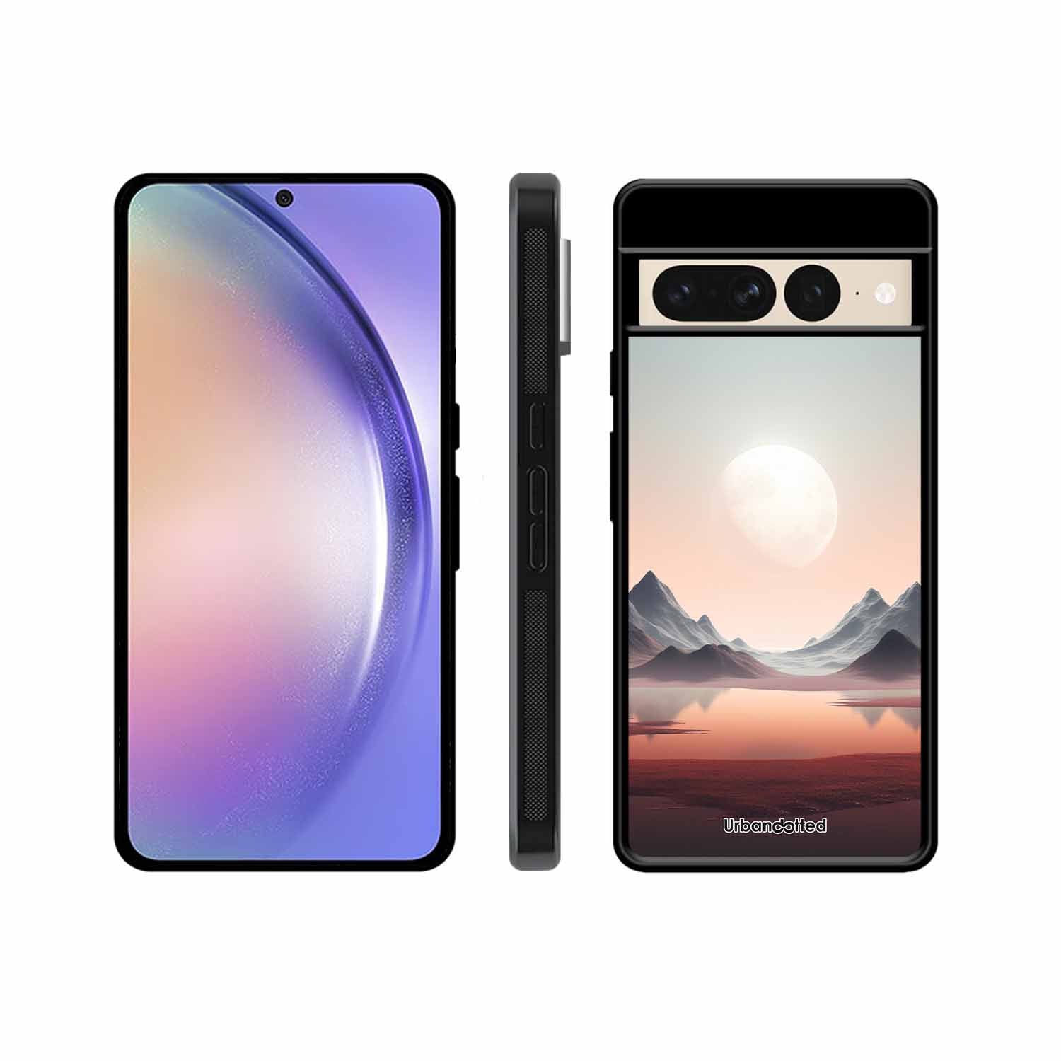 Tranquil Landscape Reflection Glass Case For Google Pixel 7 Pro