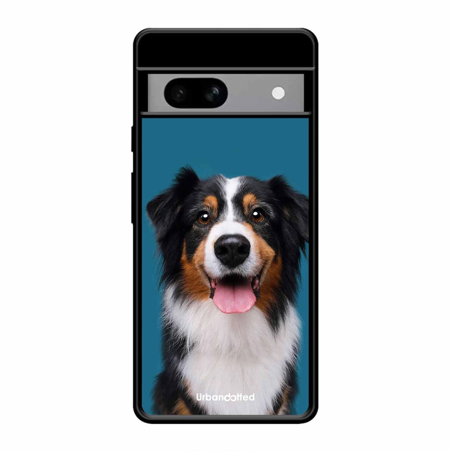 Aussie Shepherd Smile Glass Case For Google Pixel 8A