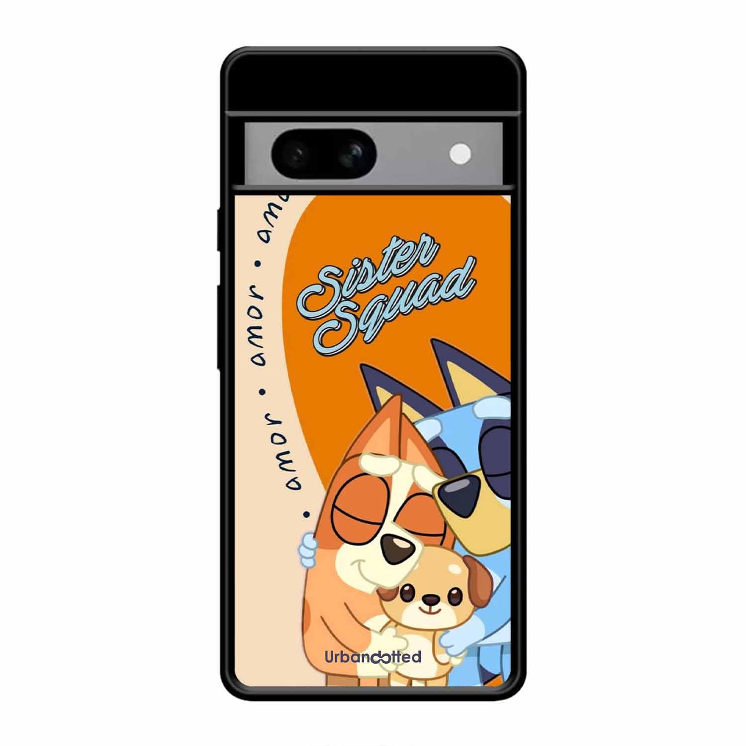 Aussie Cartoon Sisters Glass Case For Google Pixel 8A