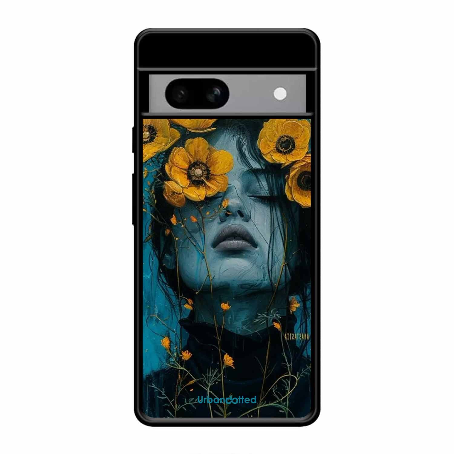 Wildflower Spirit Glass Case For Google Pixel 8A