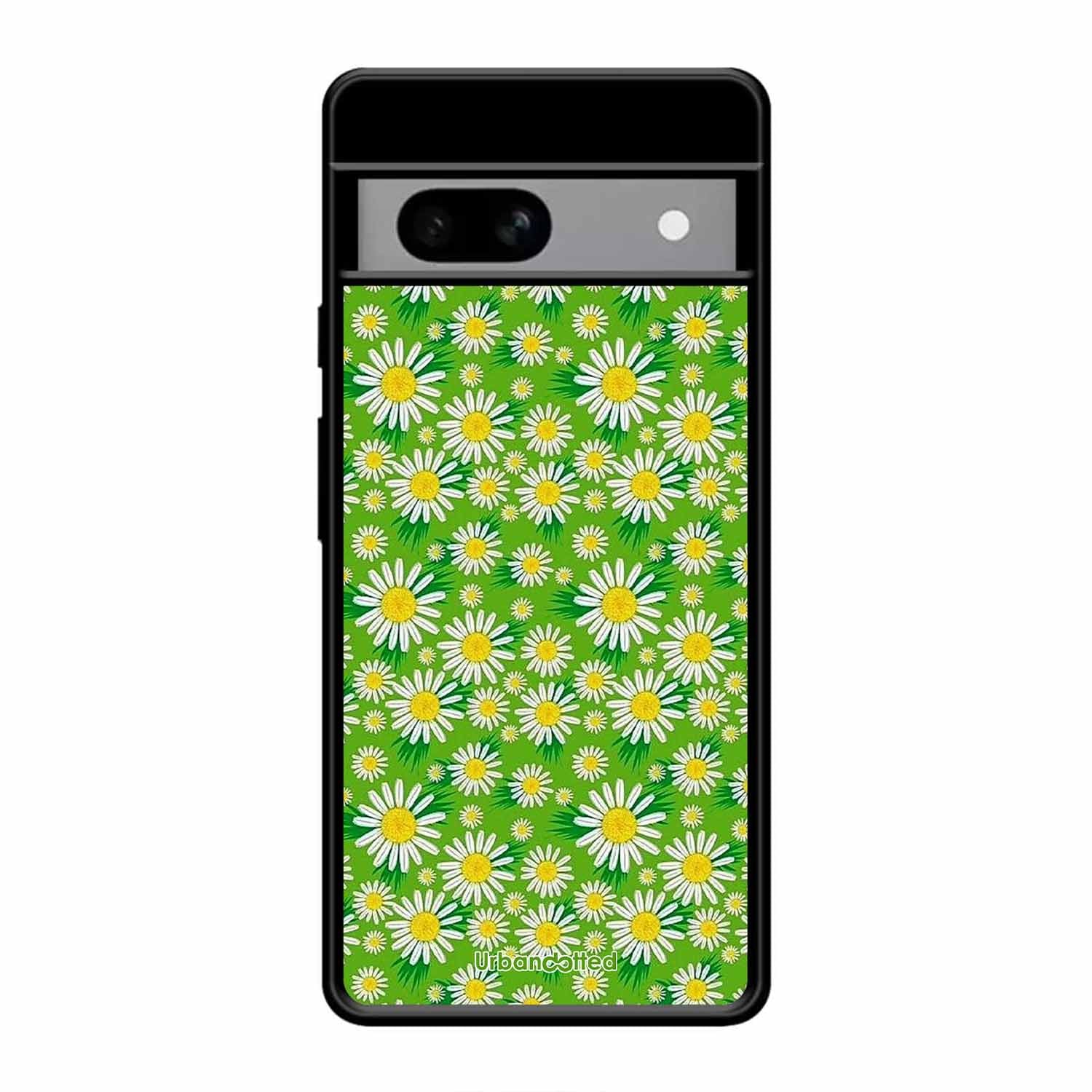 Cheerful Daisy Glass Case For Google Pixel 8A