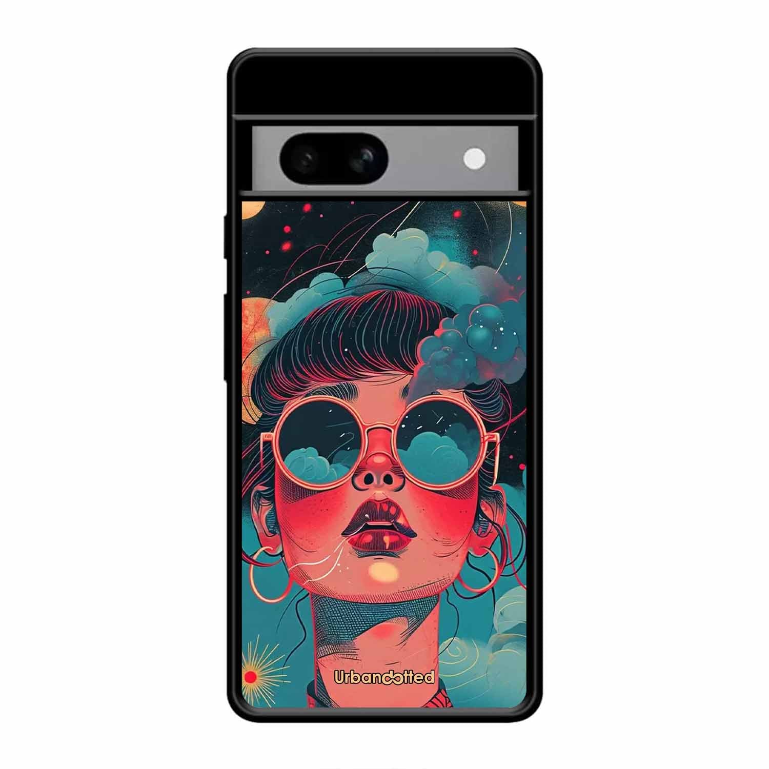 Starry Eyed Wonder Glass Case For Google Pixel 8A