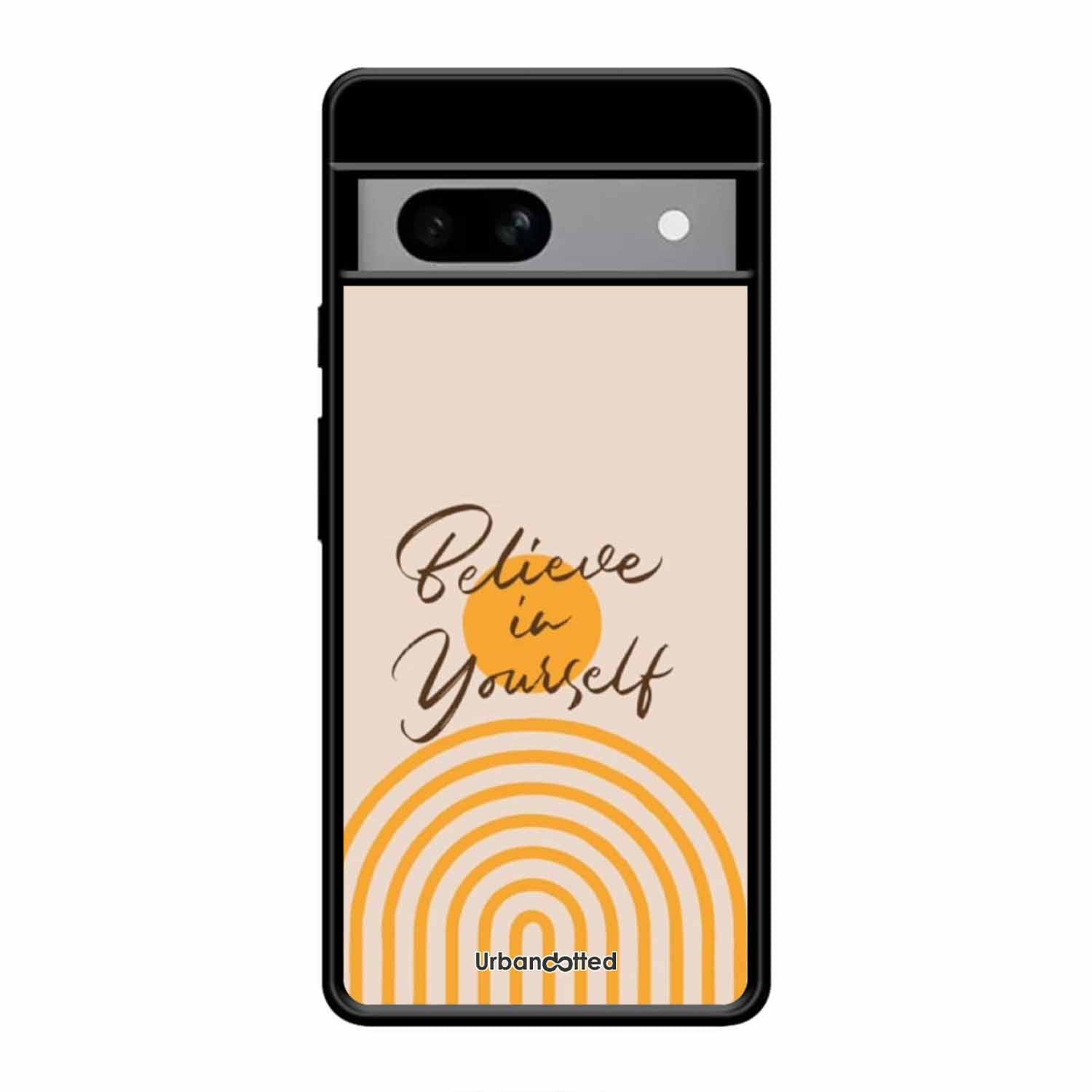 Believe In Yourself Rainbow Glass Case For Google Pixel 8A
