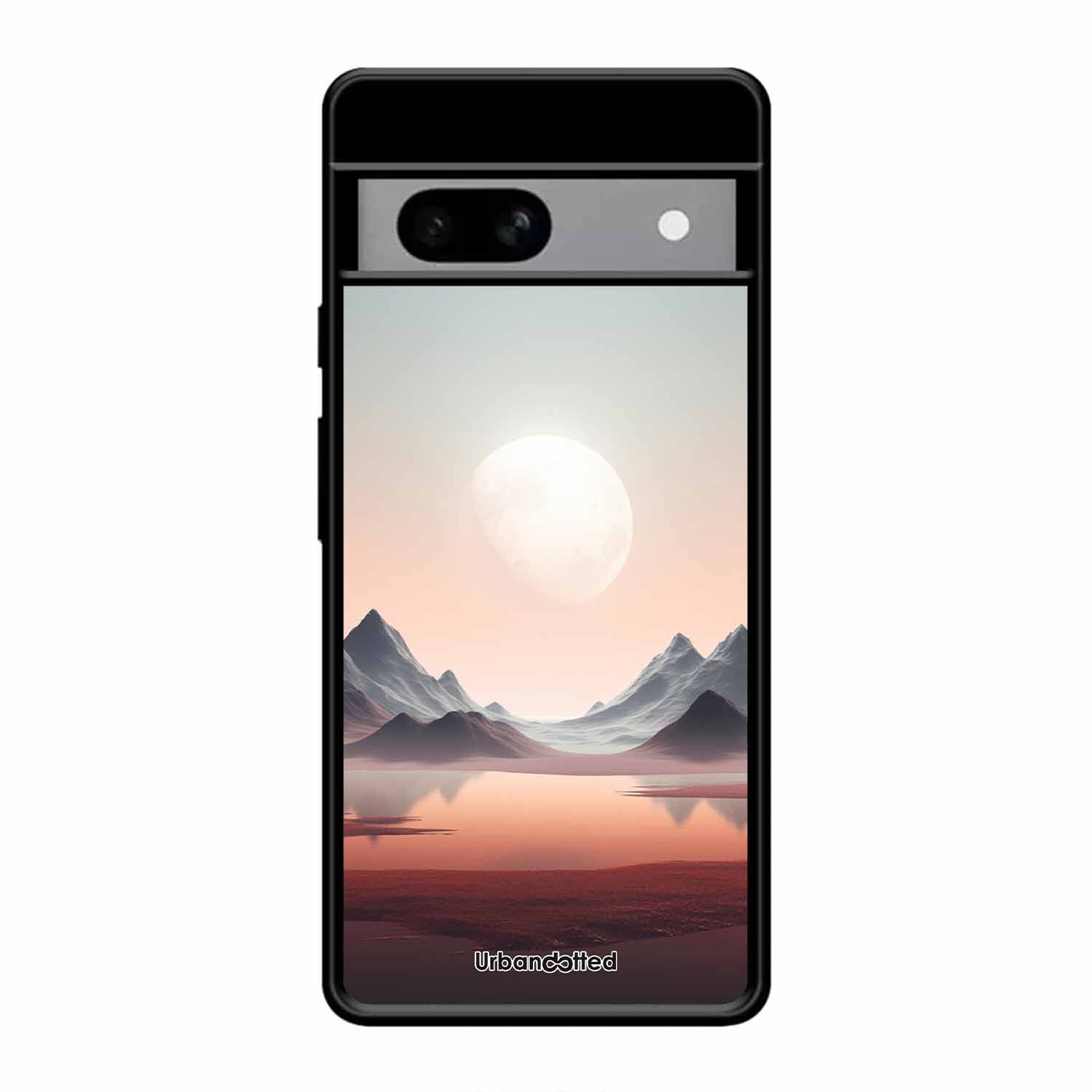 Tranquil Landscape Reflection Glass Case For Google Pixel 8A