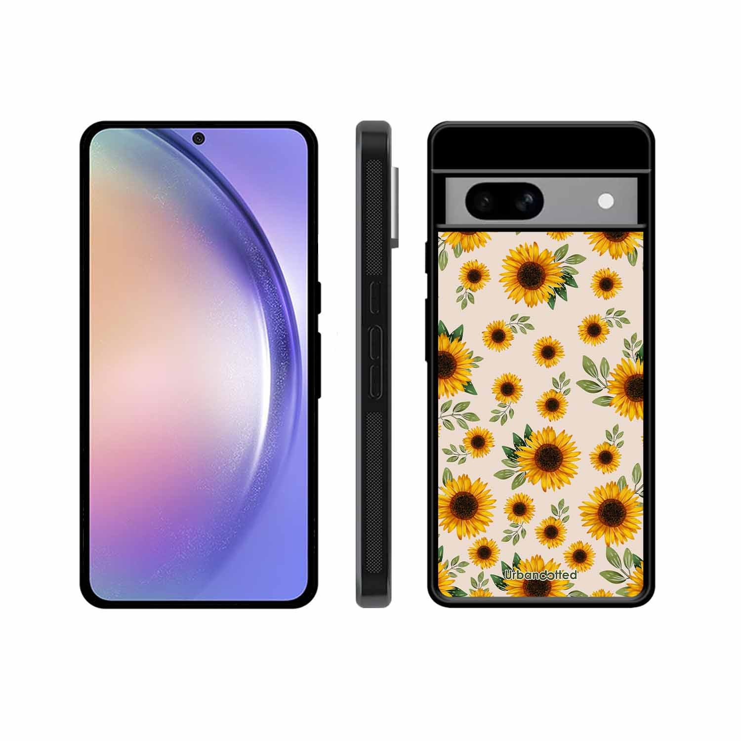 Summer Sunflowers Glass Case For Google Pixel 8A