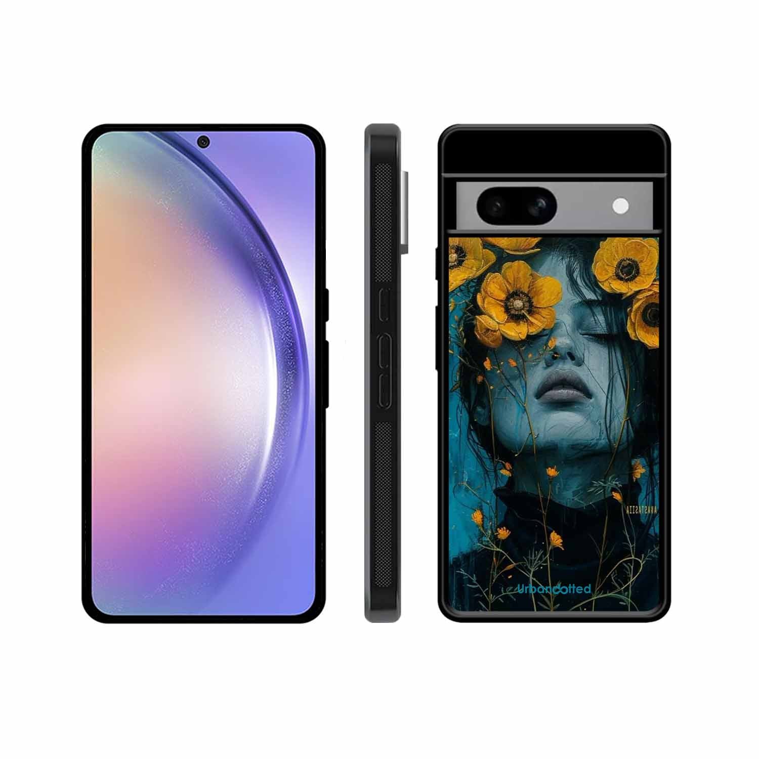 Wildflower Spirit Glass Case For Google Pixel 8A