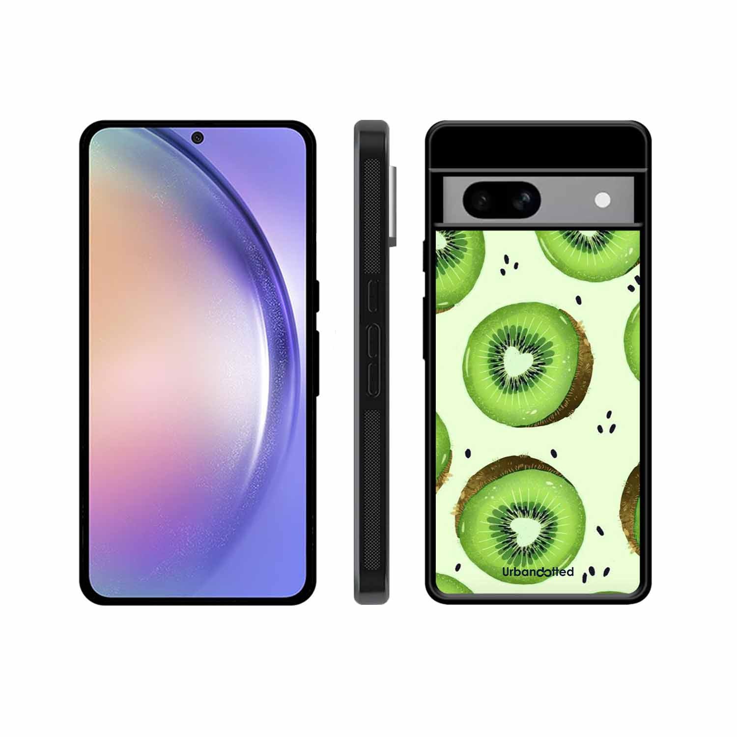 Tropical Kiwi Fruit Glass Case For Google Pixel 8A