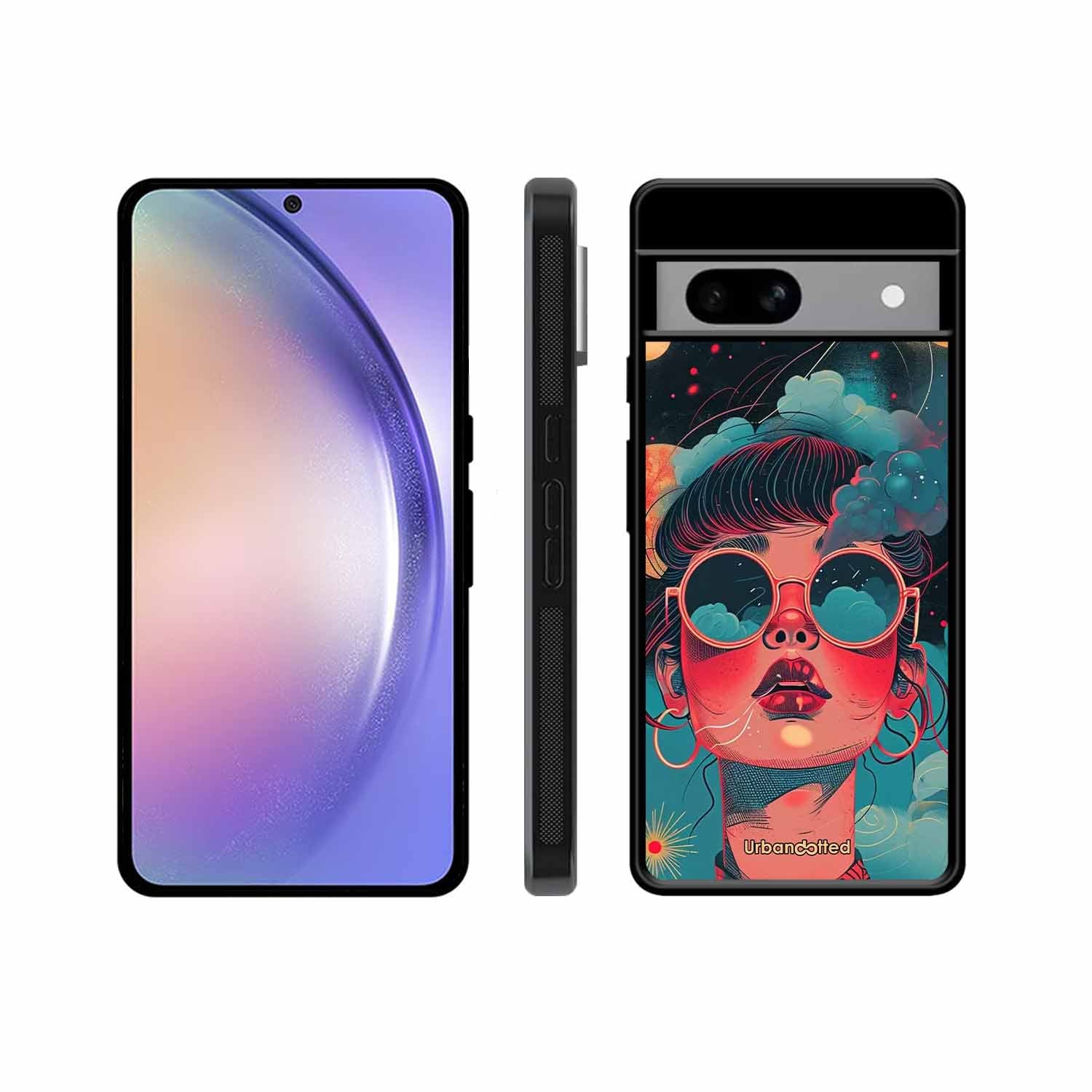 Starry Eyed Wonder Glass Case For Google Pixel 8A