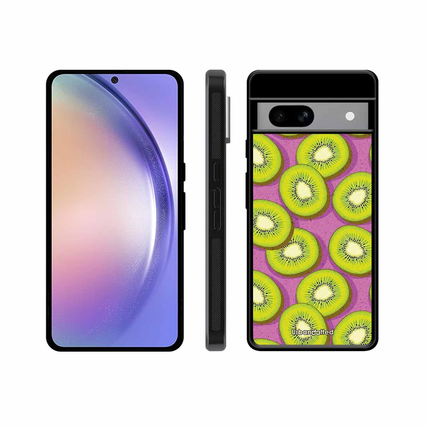 Refreshing Kiwi Glass Case For Google Pixel 8A