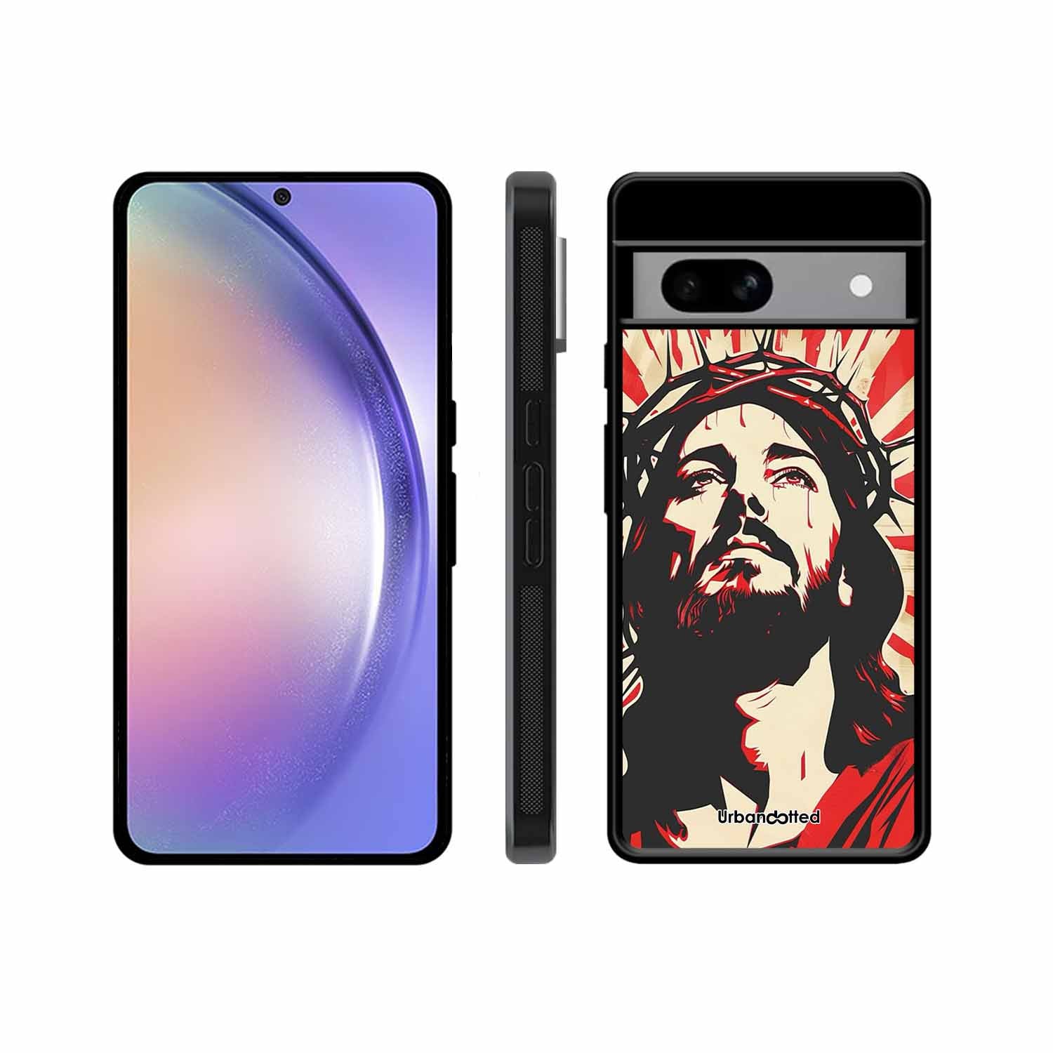 Spiritual Art Glass Case For Google Pixel 8A