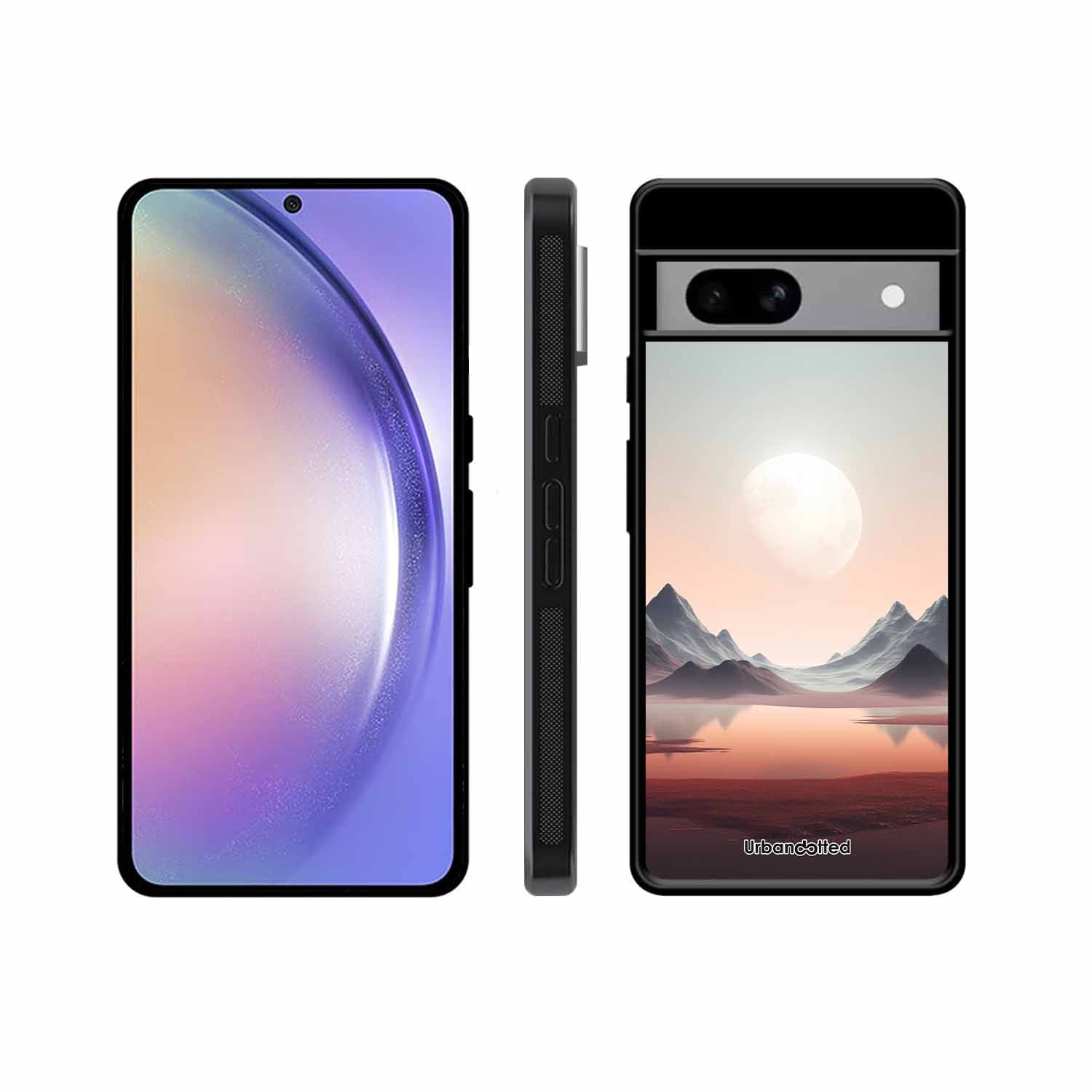 Tranquil Landscape Reflection Glass Case For Google Pixel 8A