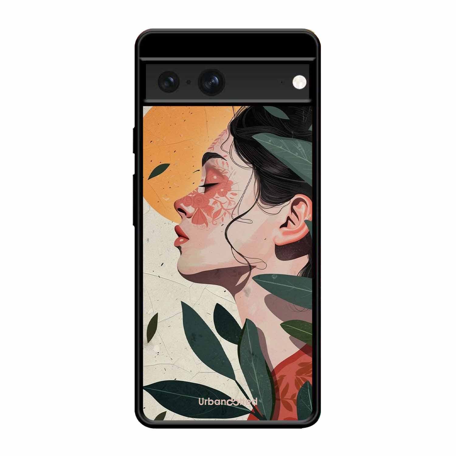 Nature's Embrace Glass Case For Google Pixel 7