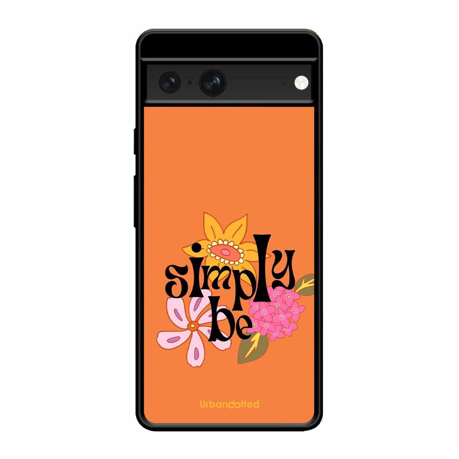Simply Be Floral Glass Case For Google Pixel 7