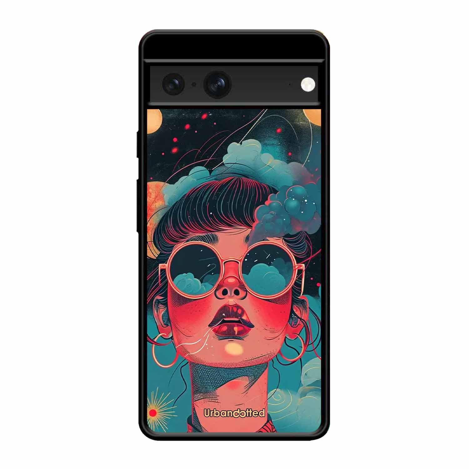 Starry Eyed Wonder Glass Case For Google Pixel 7
