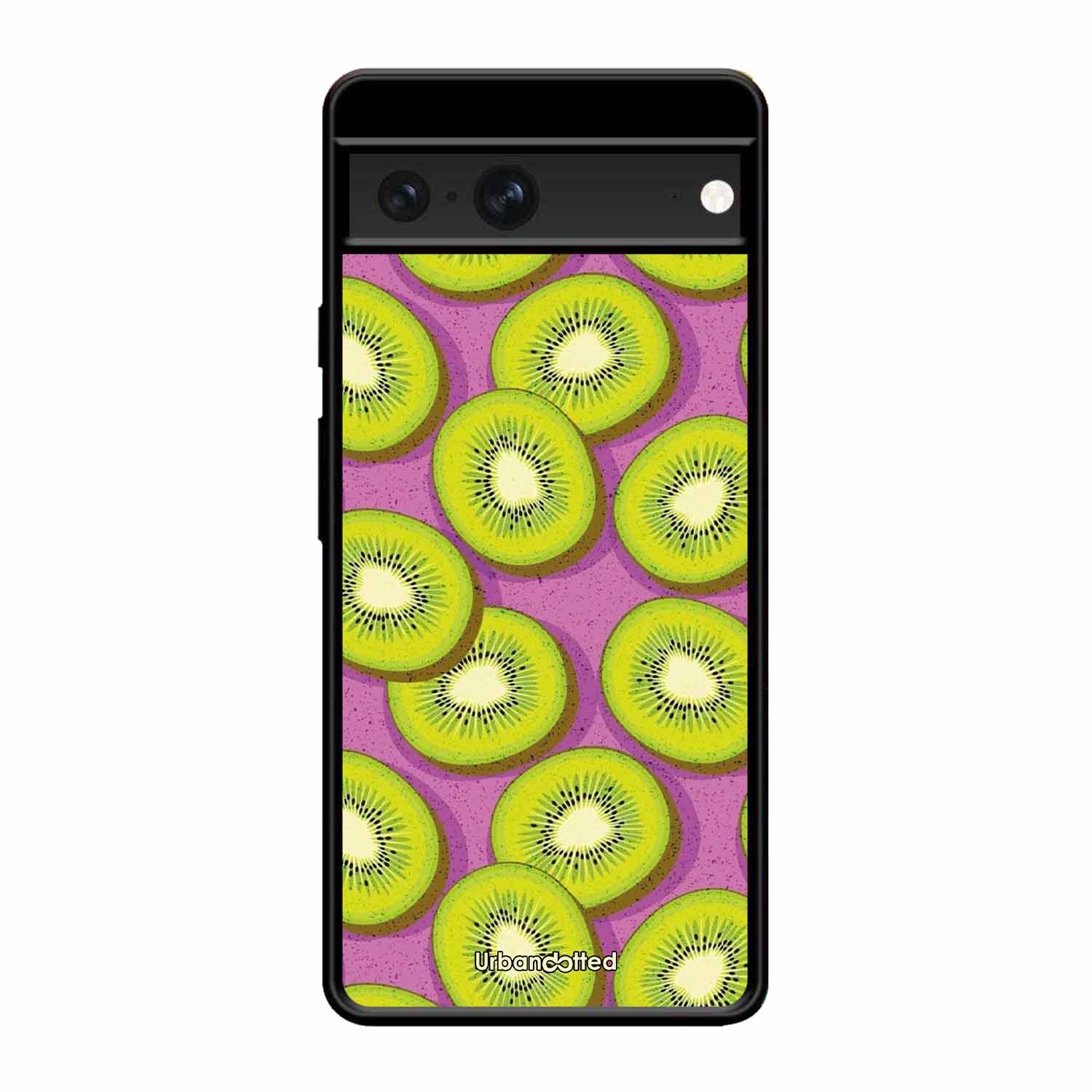 Refreshing Kiwi Glass Case For Google Pixel 7
