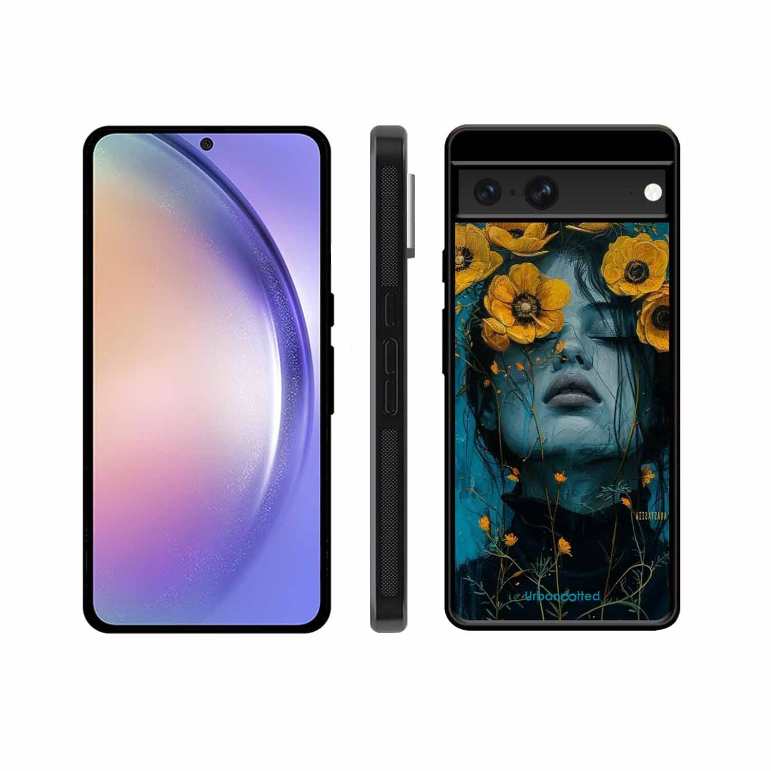 Wildflower Spirit Glass Case For Google Pixel 7