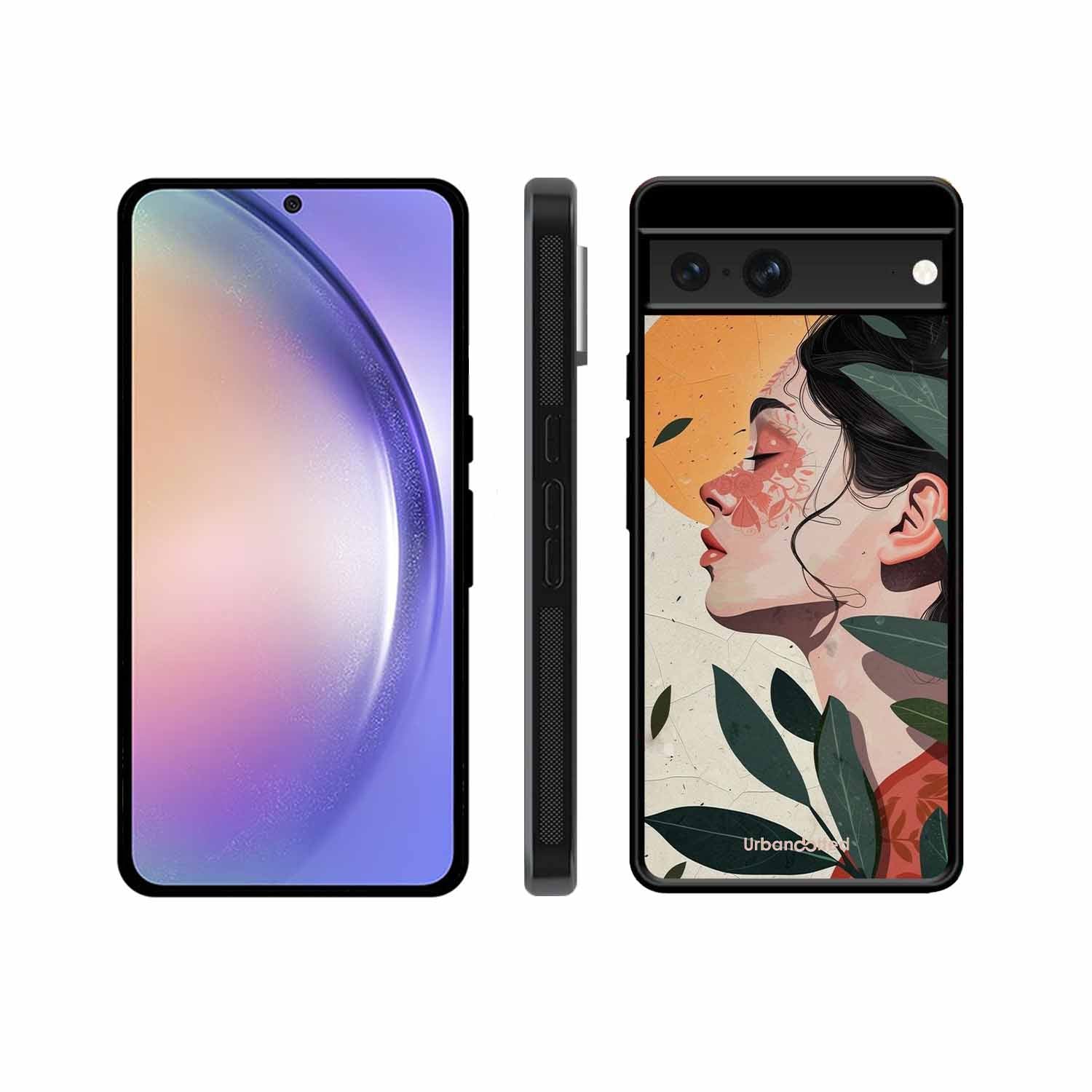Nature's Embrace Glass Case For Google Pixel 7
