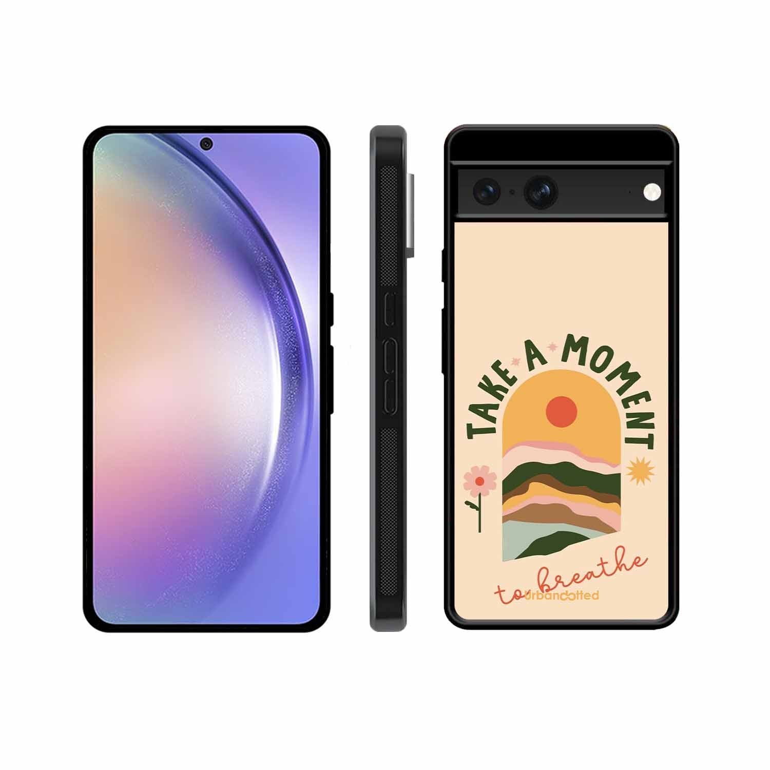 Take A Moment Breathe Glass Case For Google Pixel 7