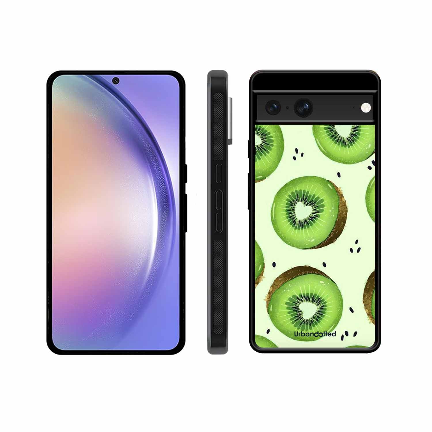 Tropical Kiwi Fruit Glass Case For Google Pixel 7