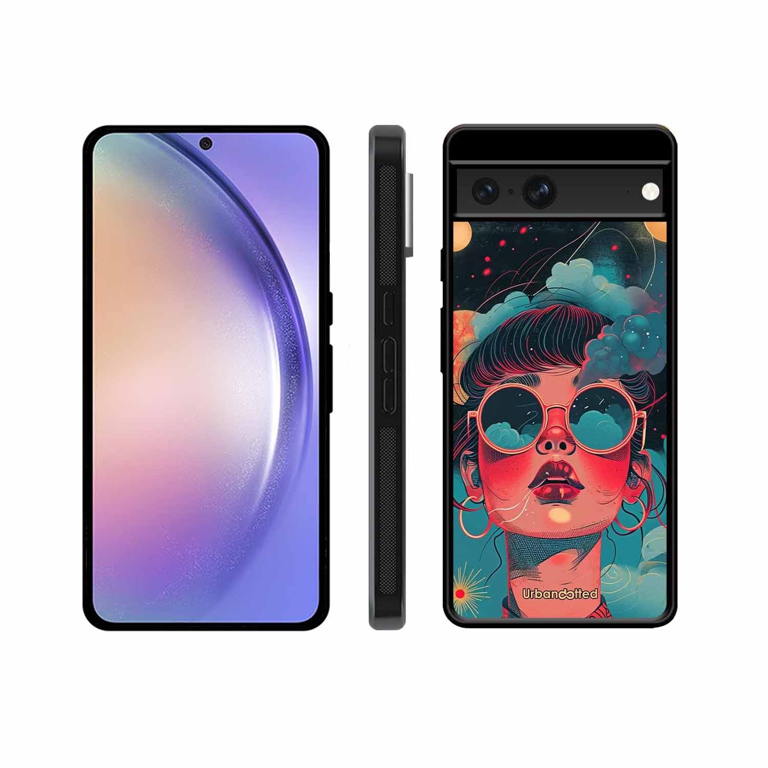 Starry Eyed Wonder Glass Case For Google Pixel 7