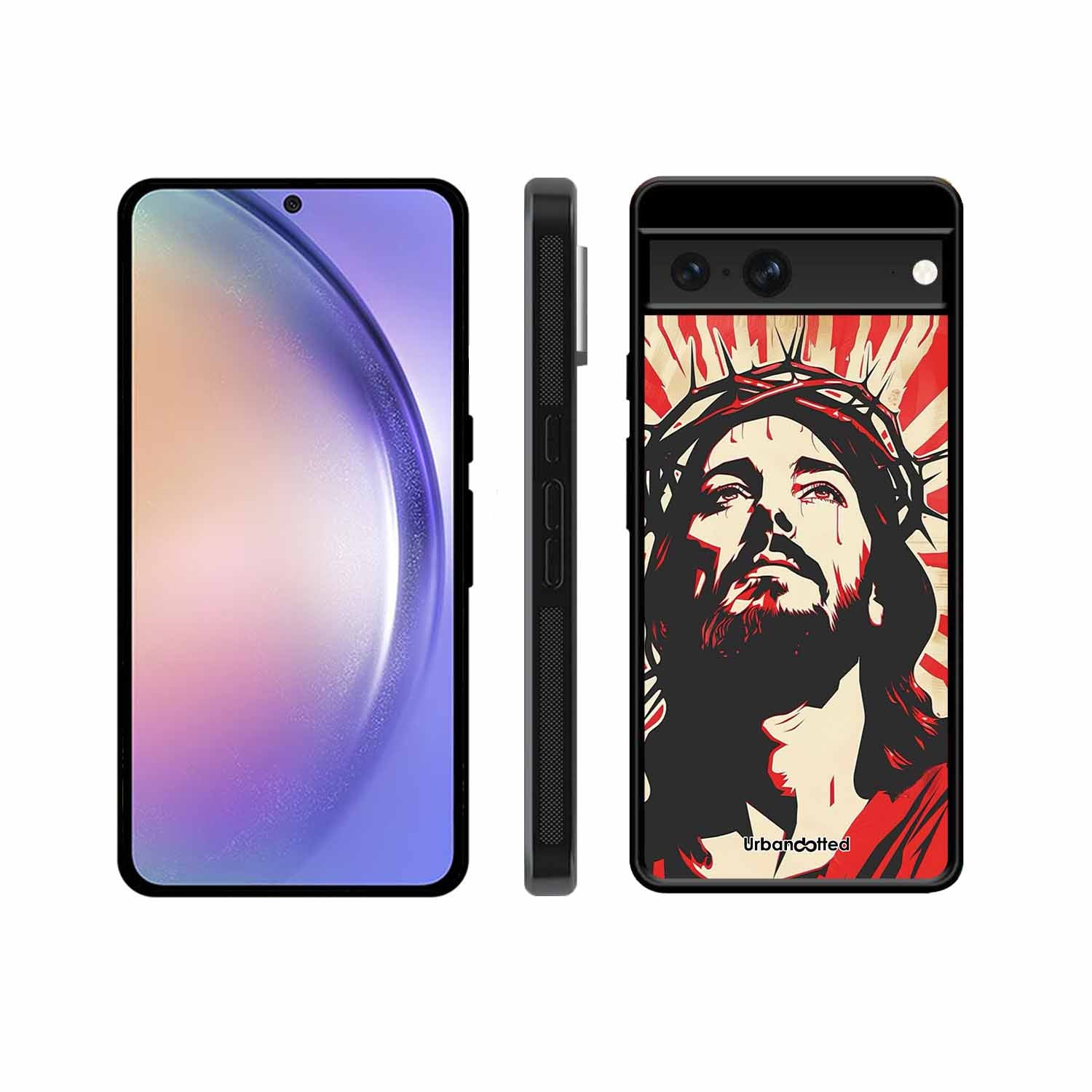 Spiritual Art Glass Case For Google Pixel 7