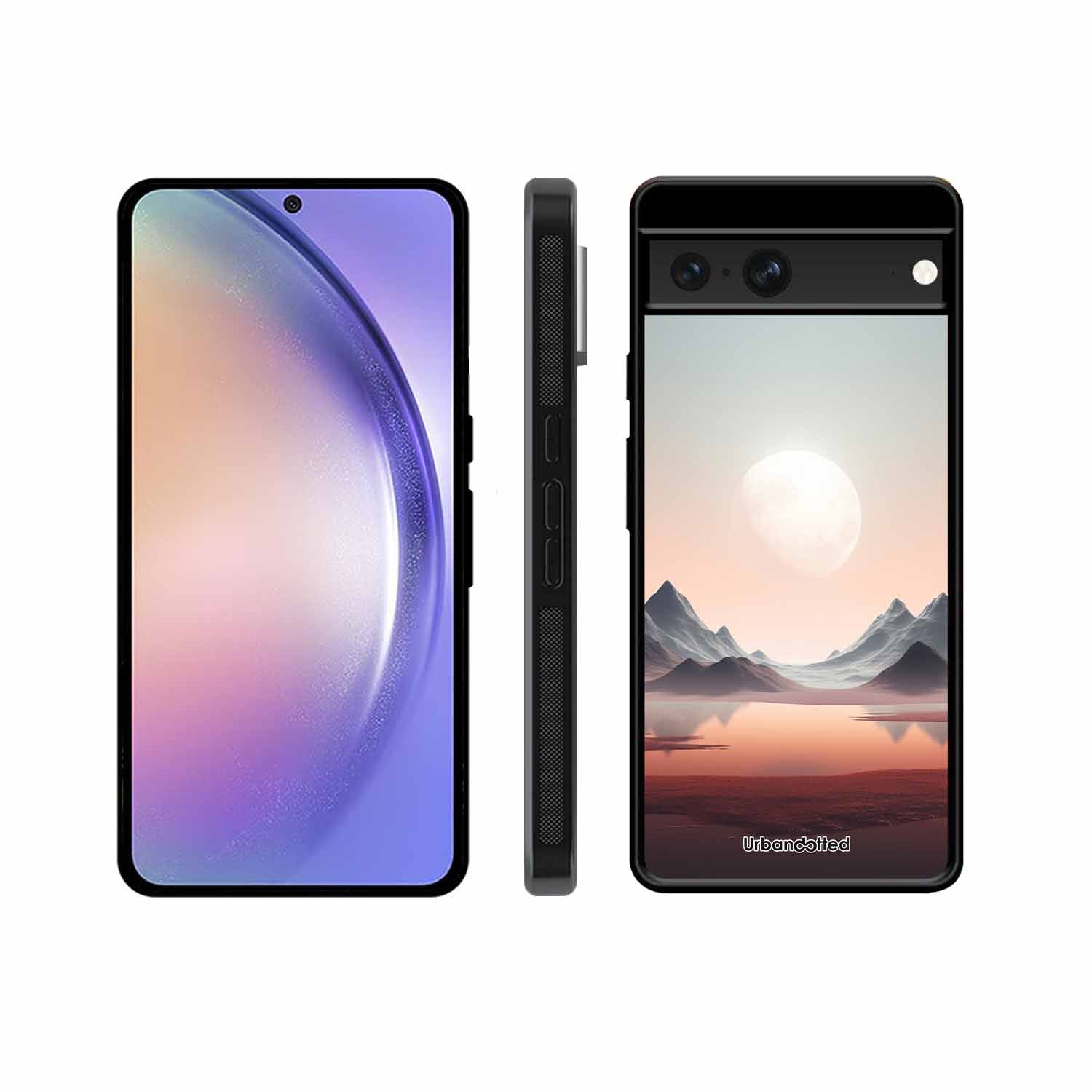 Tranquil Landscape Reflection Glass Case For Google Pixel 7